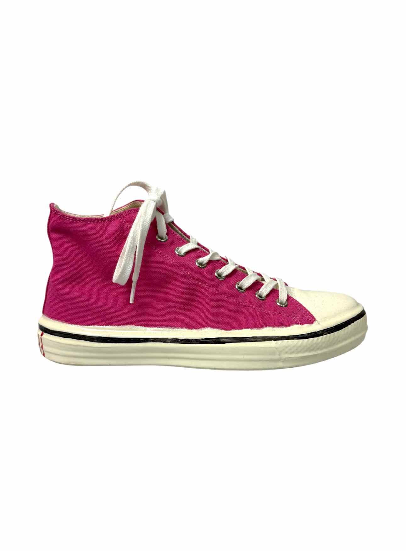 Marni Size 38 Canvas High Top Sneaker
