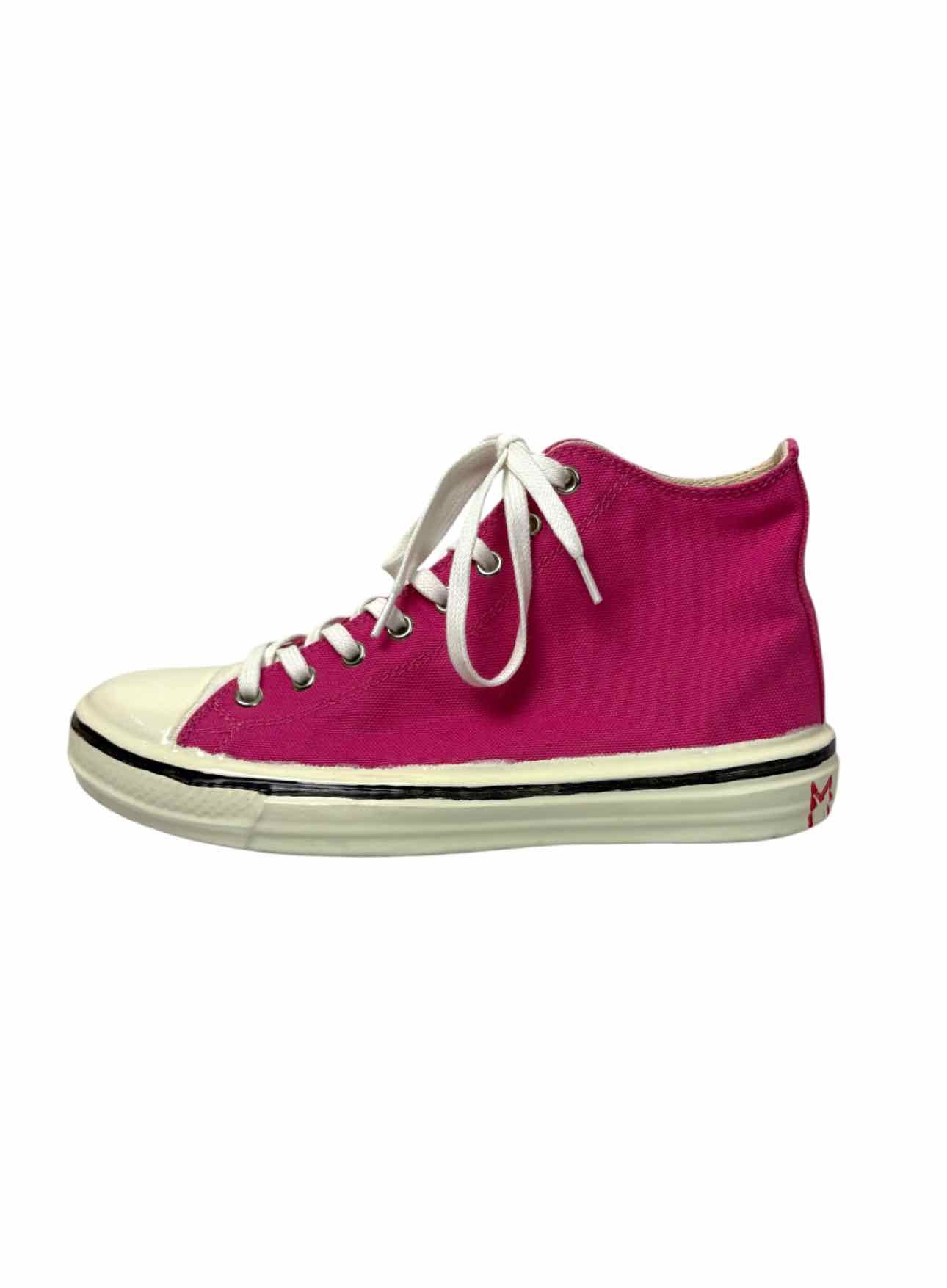 Marni Size 38 Canvas High Top Sneaker - Image 3