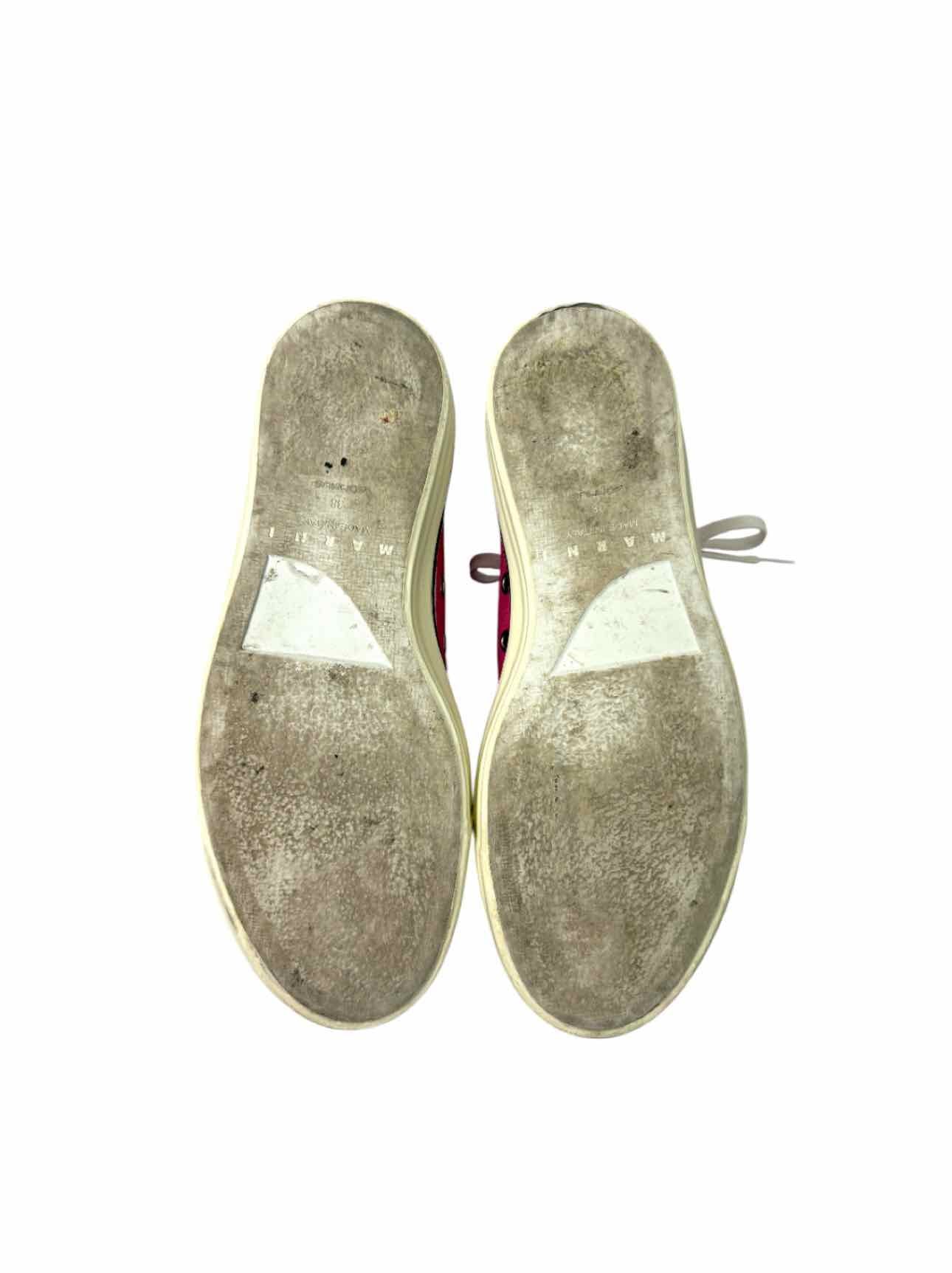 Marni Size 38 Canvas High Top Sneaker - Image 5