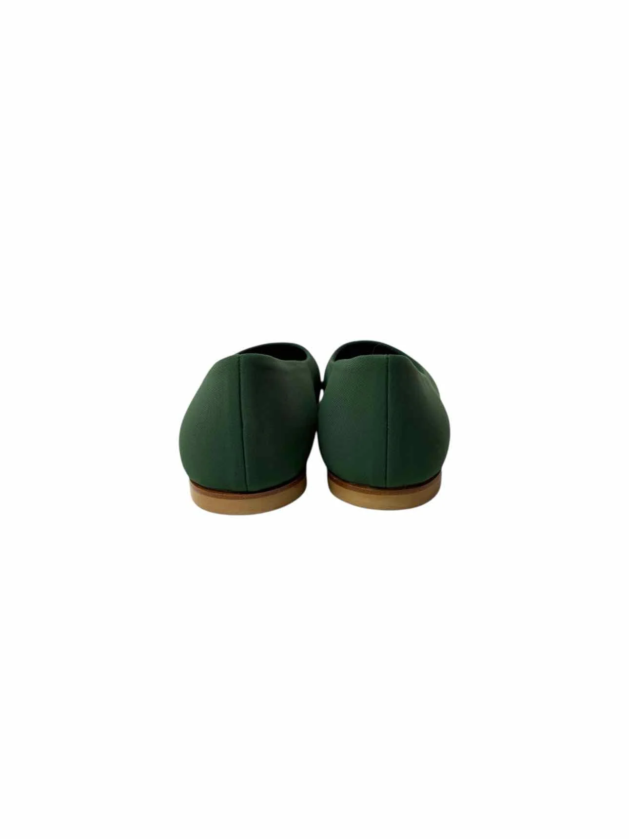 Marni Size 38 Green Fabric Ballet Flats - Image 4