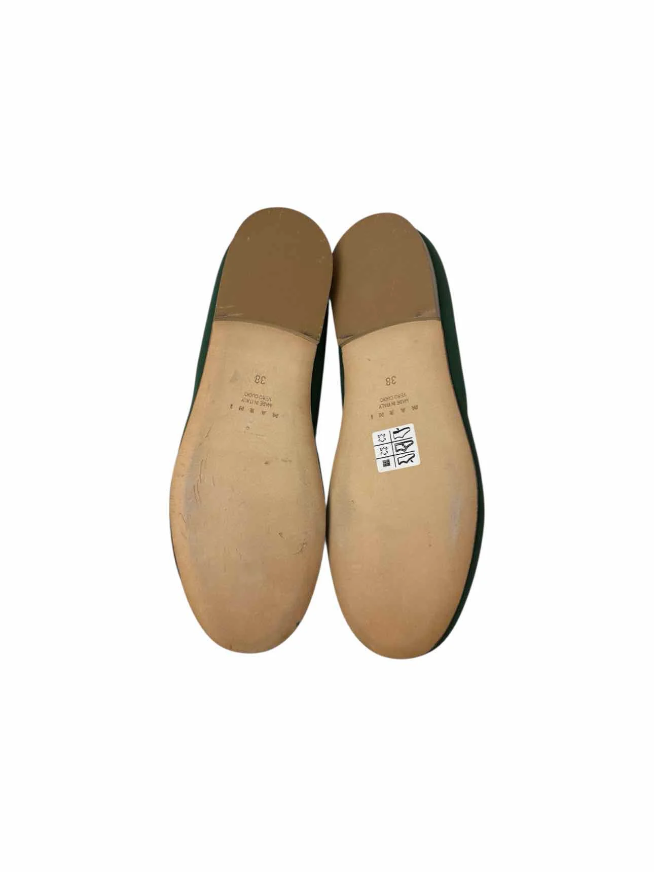 Marni Size 38 Green Fabric Ballet Flats - Image 5