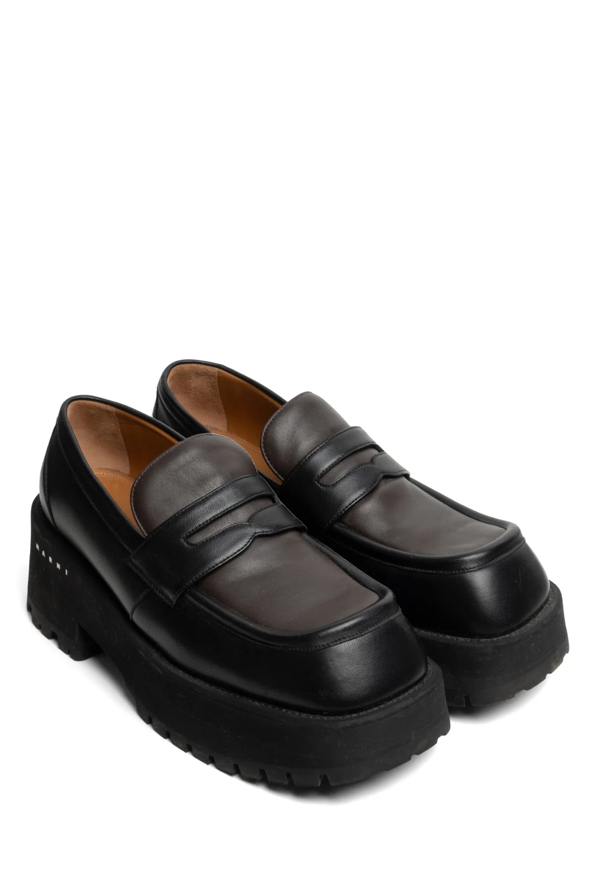 Marni Size 39 Platform Penny Loafers - Image 2