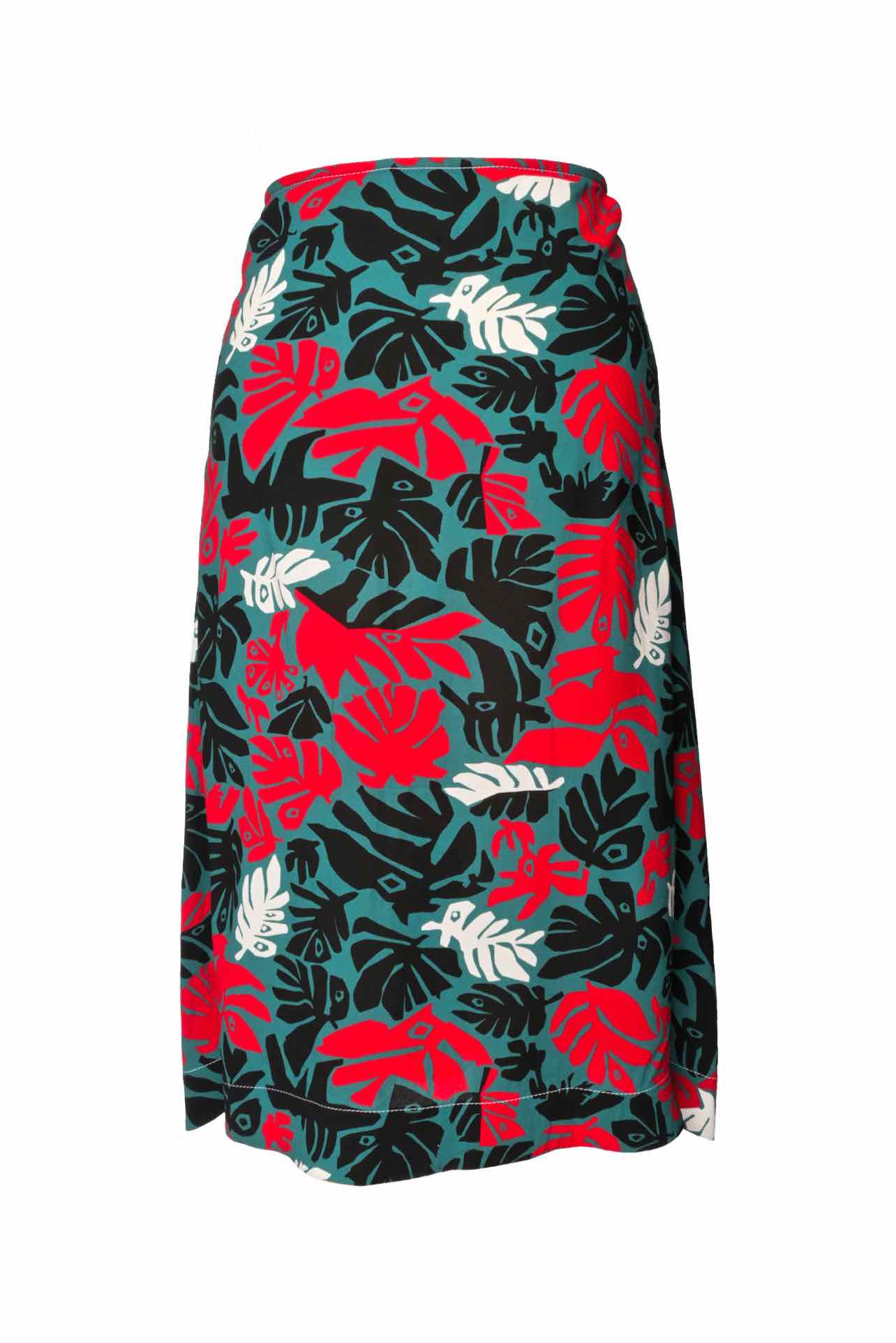 Marni Size 40 Printed Crepe Skirt - Image 2
