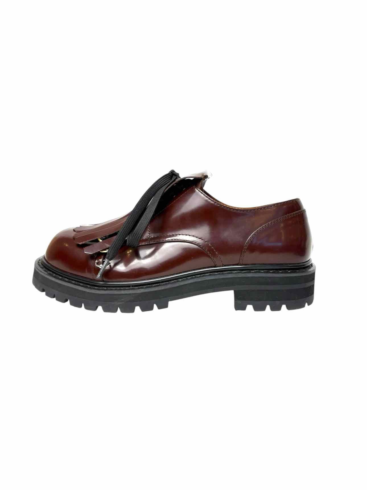 Marni Size 41 Dada Derbys Leather  Flats - Image 3