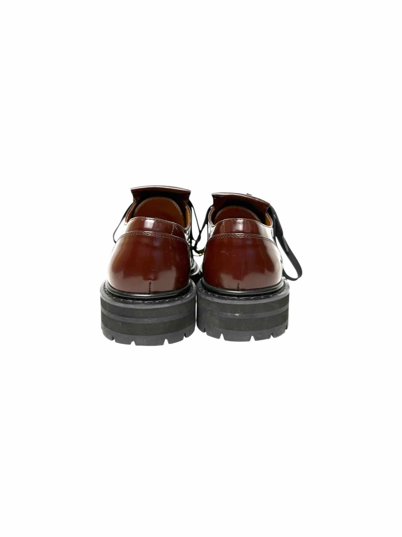 Marni Size 41 Dada Derbys Leather  Flats - Image 4