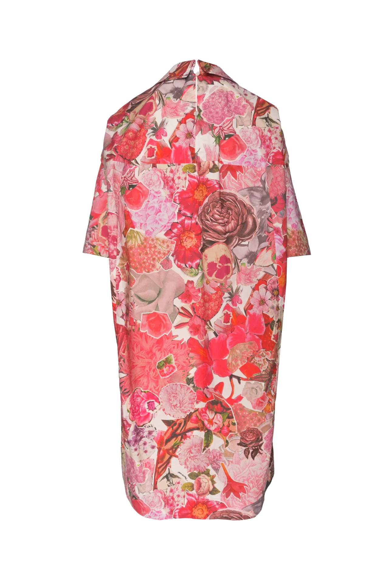 Marni Size 42 Floral Print Shirt Dress - Image 2