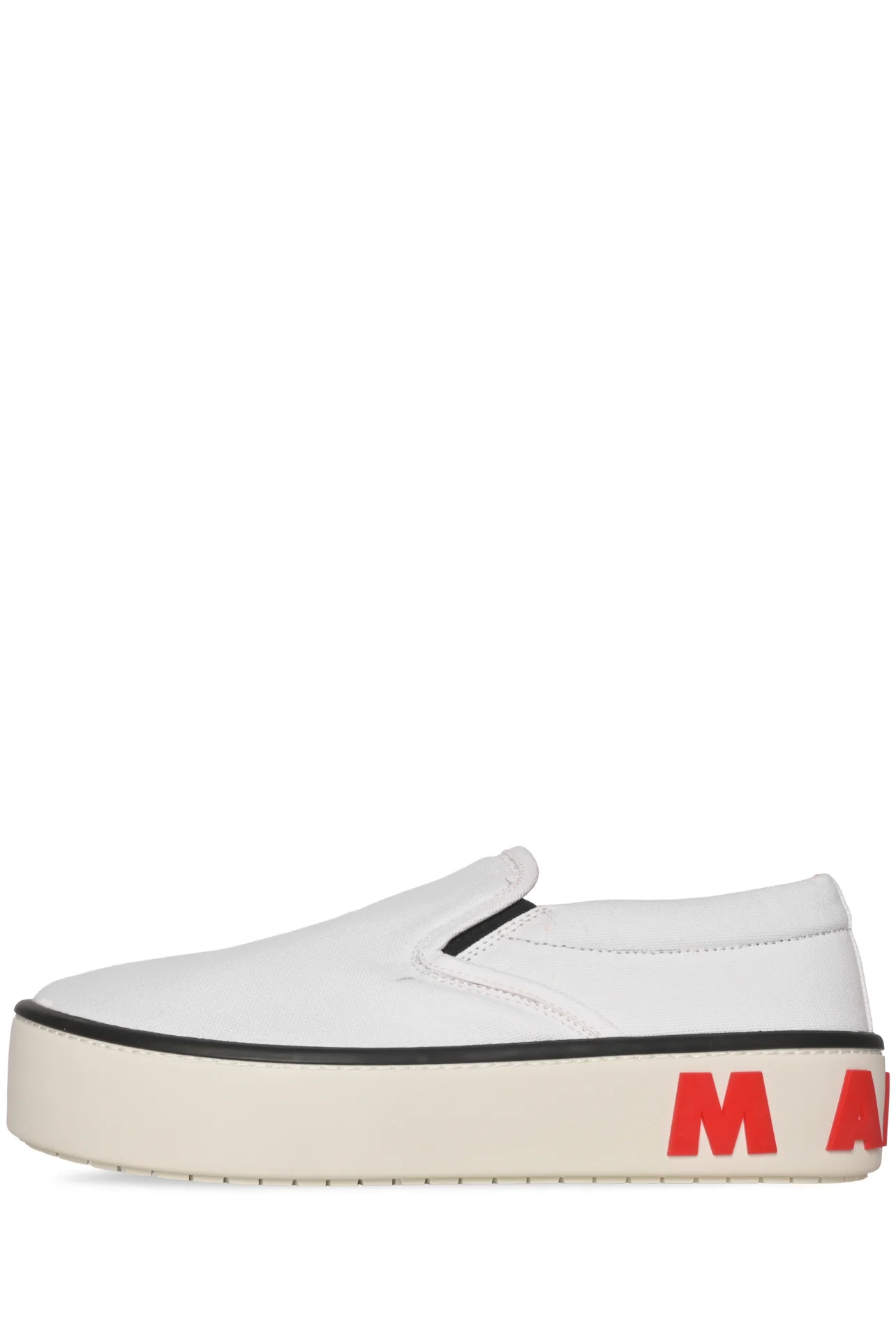 Marni Size 42 Men's Logo Canvas Slip On Sneaker - Image 3