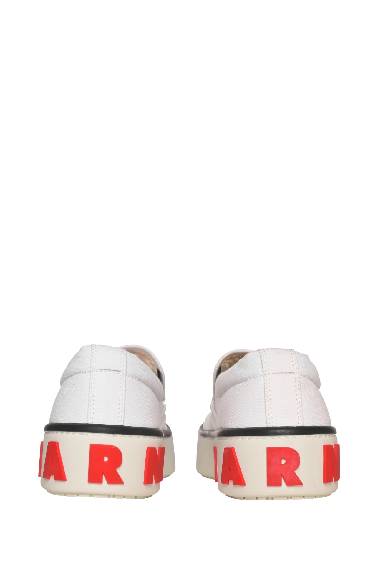 Marni Size 42 Men's Logo Canvas Slip On Sneaker - Image 5