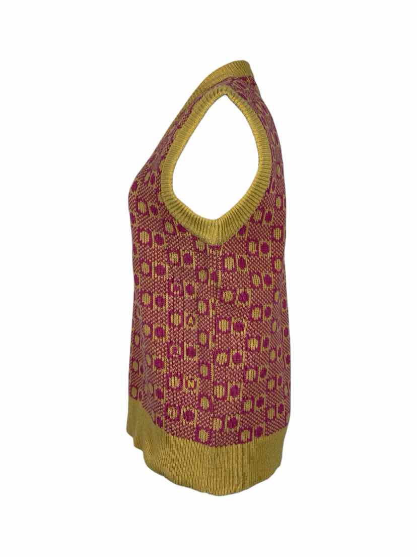 Marni Size 46 V-Neck Sweater Vest - Image 3