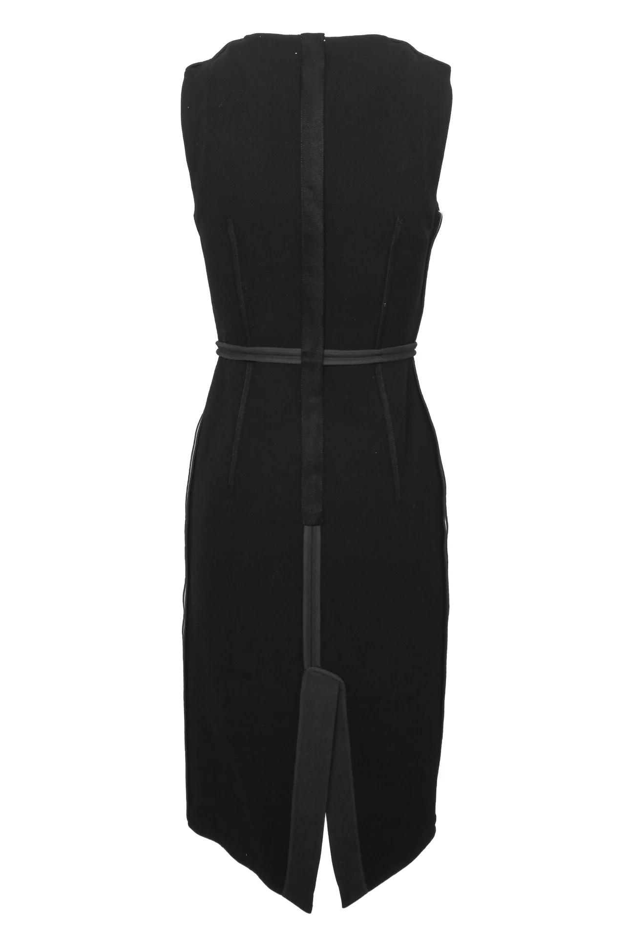 Marni Size 6 Inside-Out Sleeveless Midi Dress - Image 2