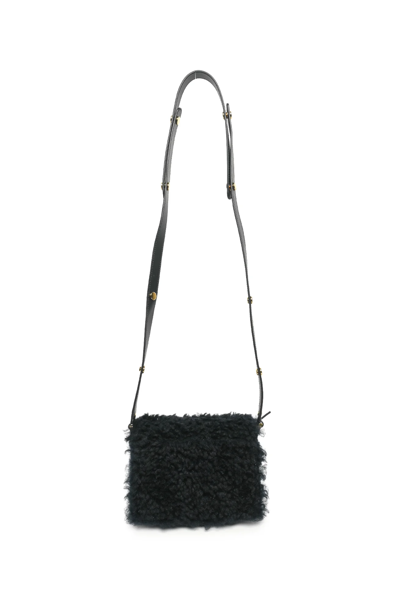 Marni Trunk Mini Shearling Crossbody - Image 5