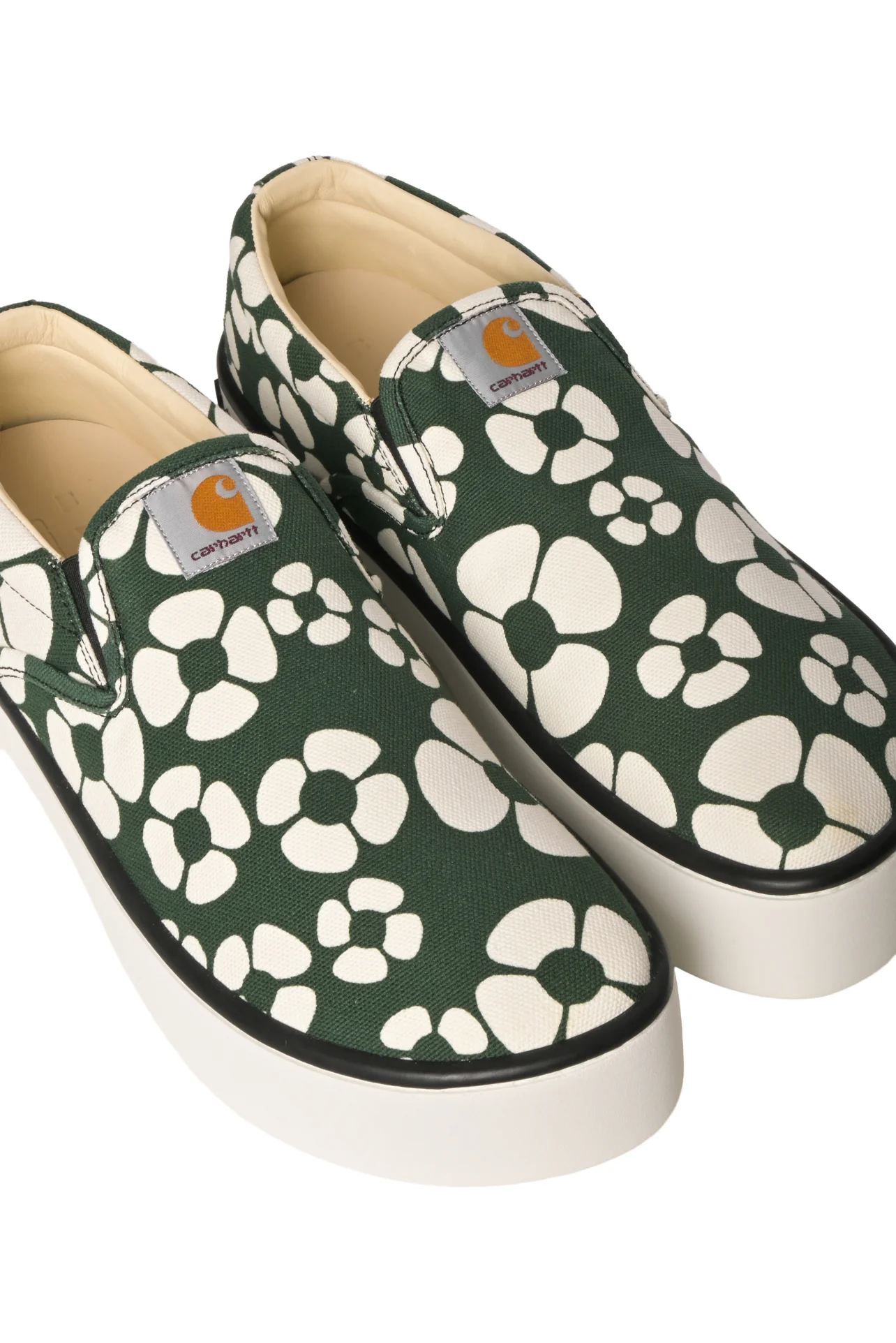 Marni x Carhartt WIP Size 45 Men's Paw Floral Slip On Sneaker - Image 4