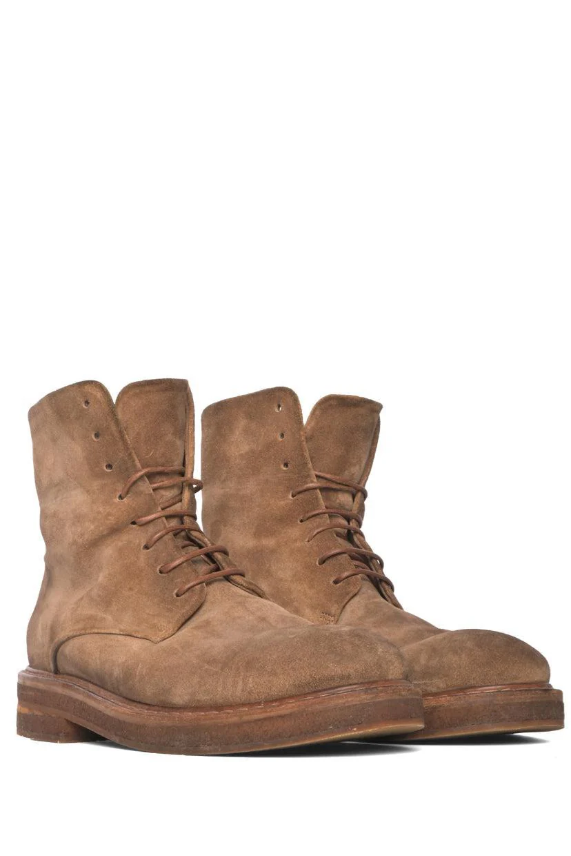 Marsell Size 39 Parrucca Leather Combat Boots - Image 2