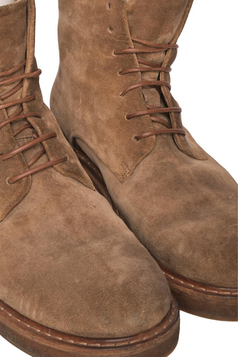 Marsell Size 39 Parrucca Leather Combat Boots - Image 4