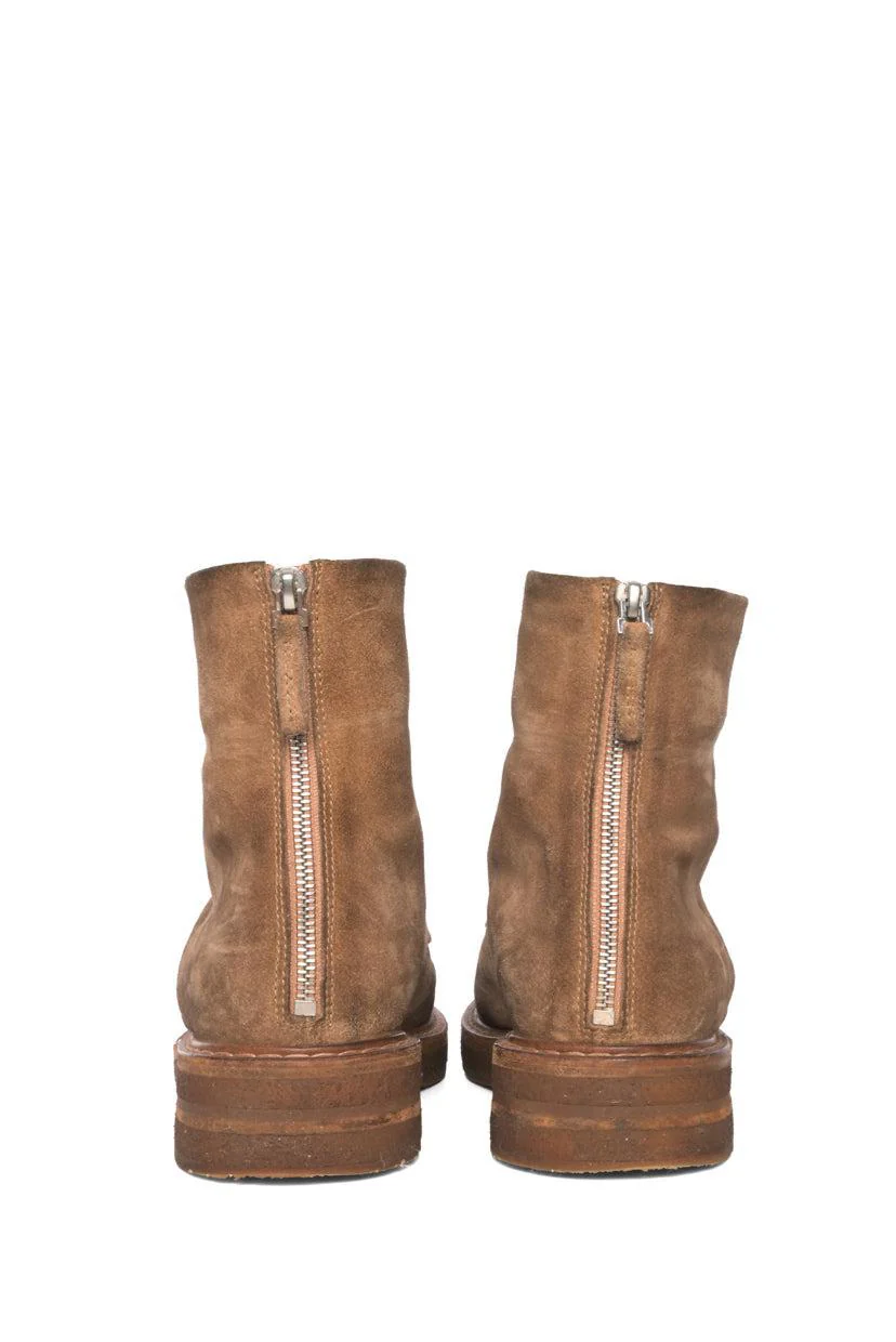 Marsell Size 39 Parrucca Leather Combat Boots - Image 5