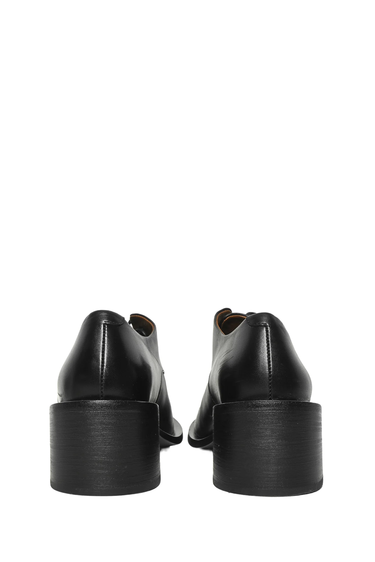 Marsell Size 40 Heeled Leather Loafers - Image 4