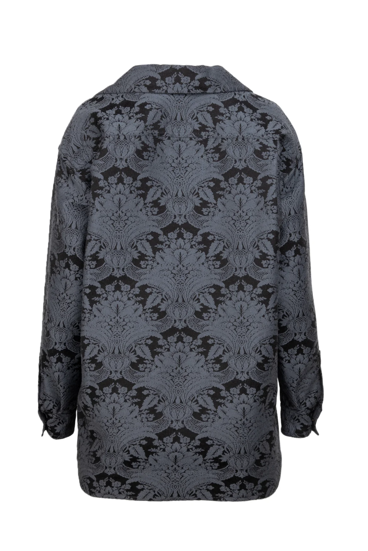 Max Mara Size 4 Anemone Jacquard Shirt - Image 2