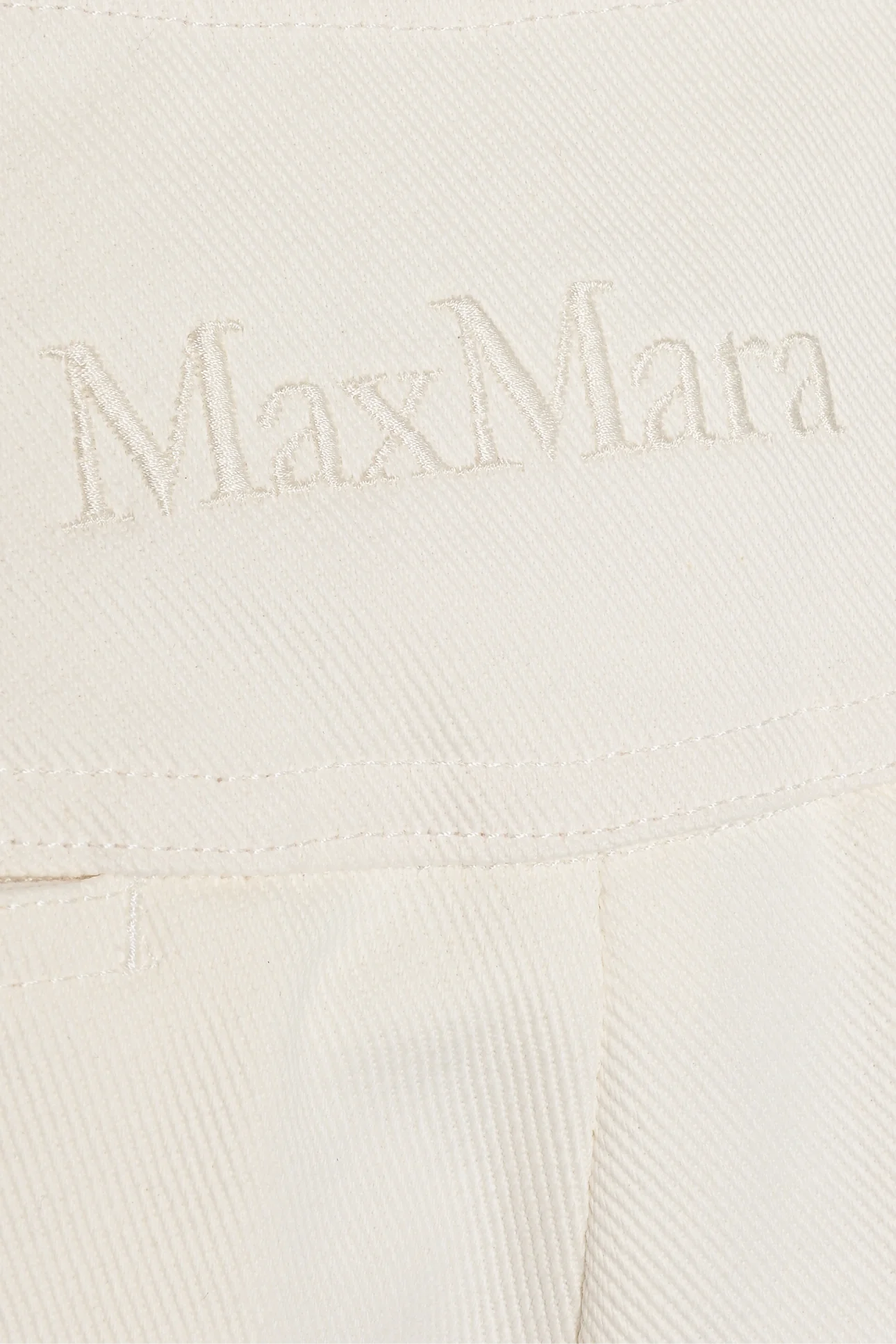 Max Mara Size 6 Sailor Denim Wide Leg Culottes - Image 3