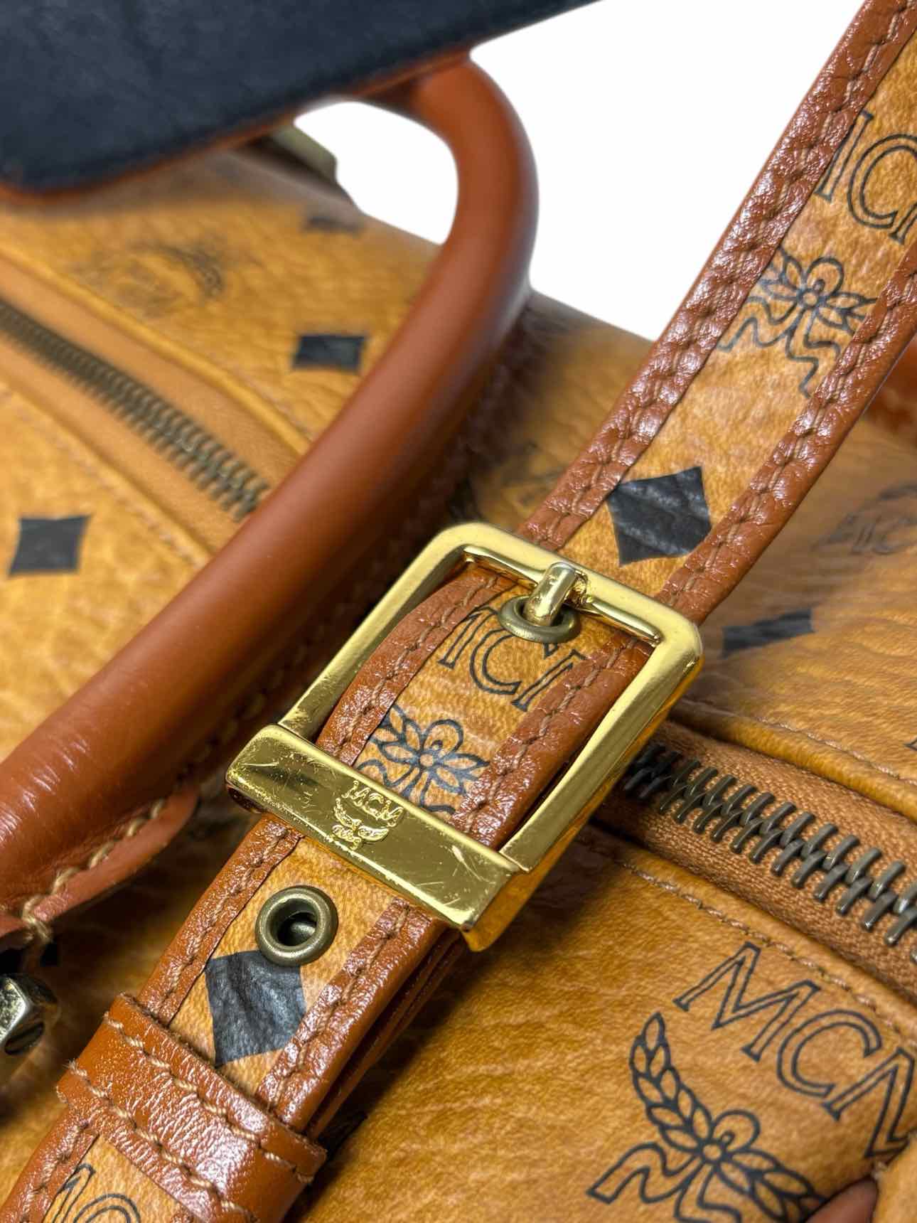 MCM Leather Monogram Purse - Image 12