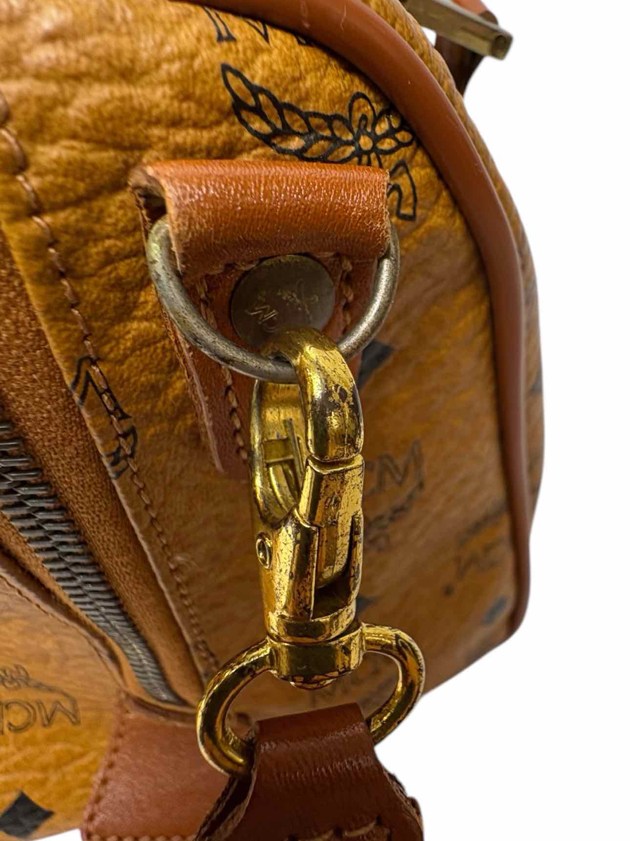 MCM Leather Monogram Purse - Image 9
