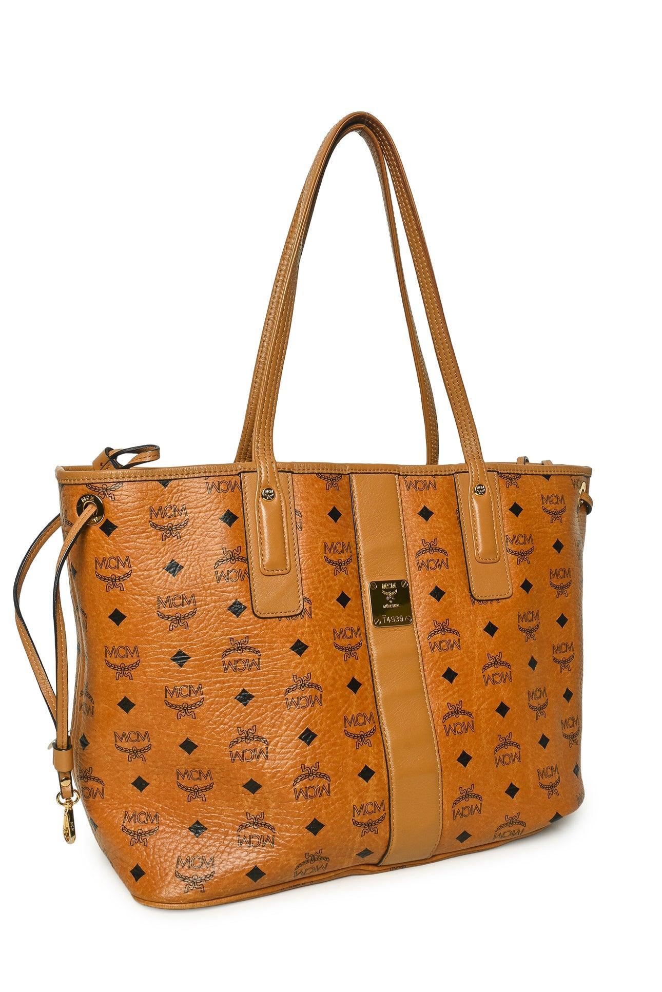 MCM Reversible Visetos Liz Shopper Tote - Image 8