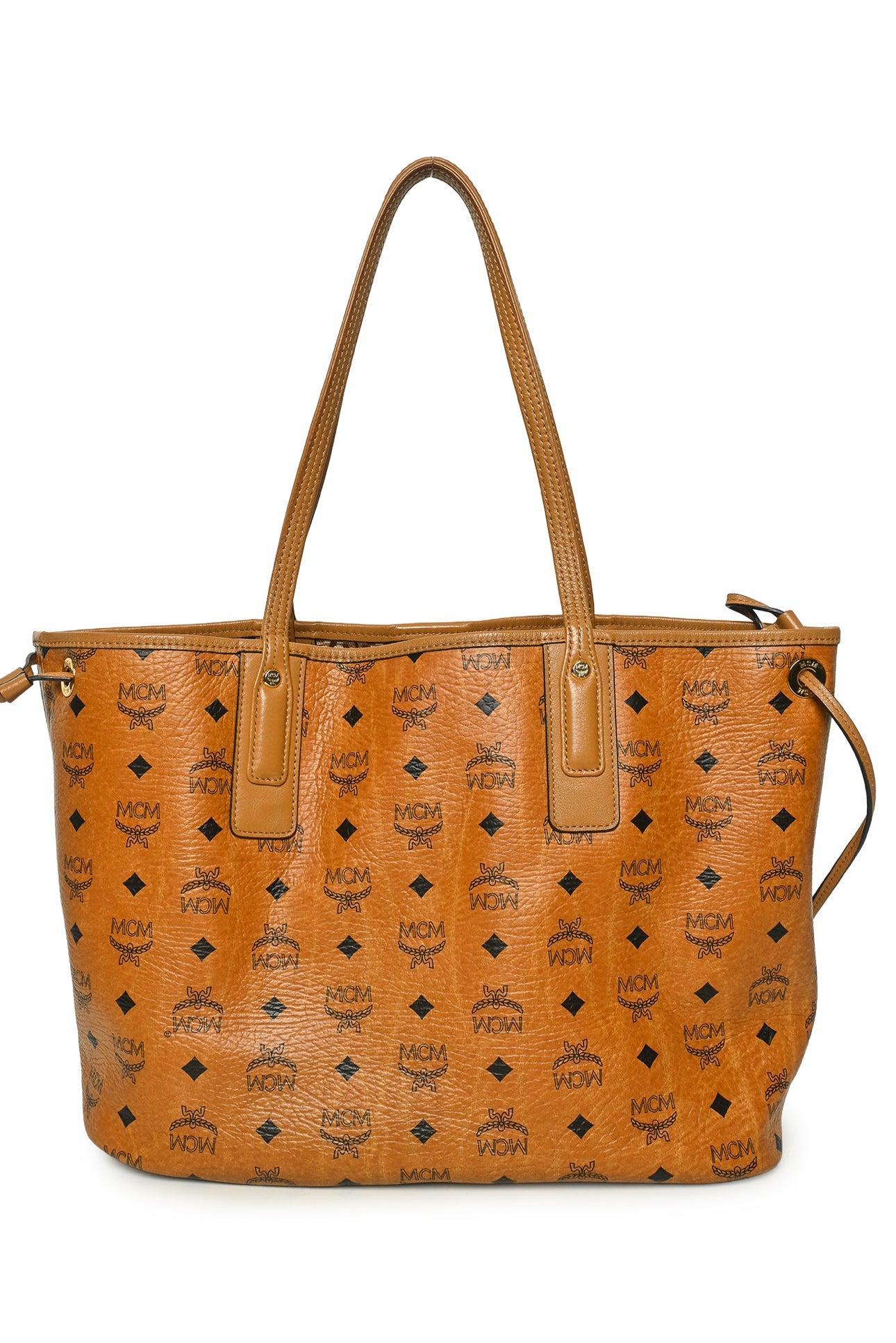 MCM Reversible Visetos Liz Shopper Tote - Image 9
