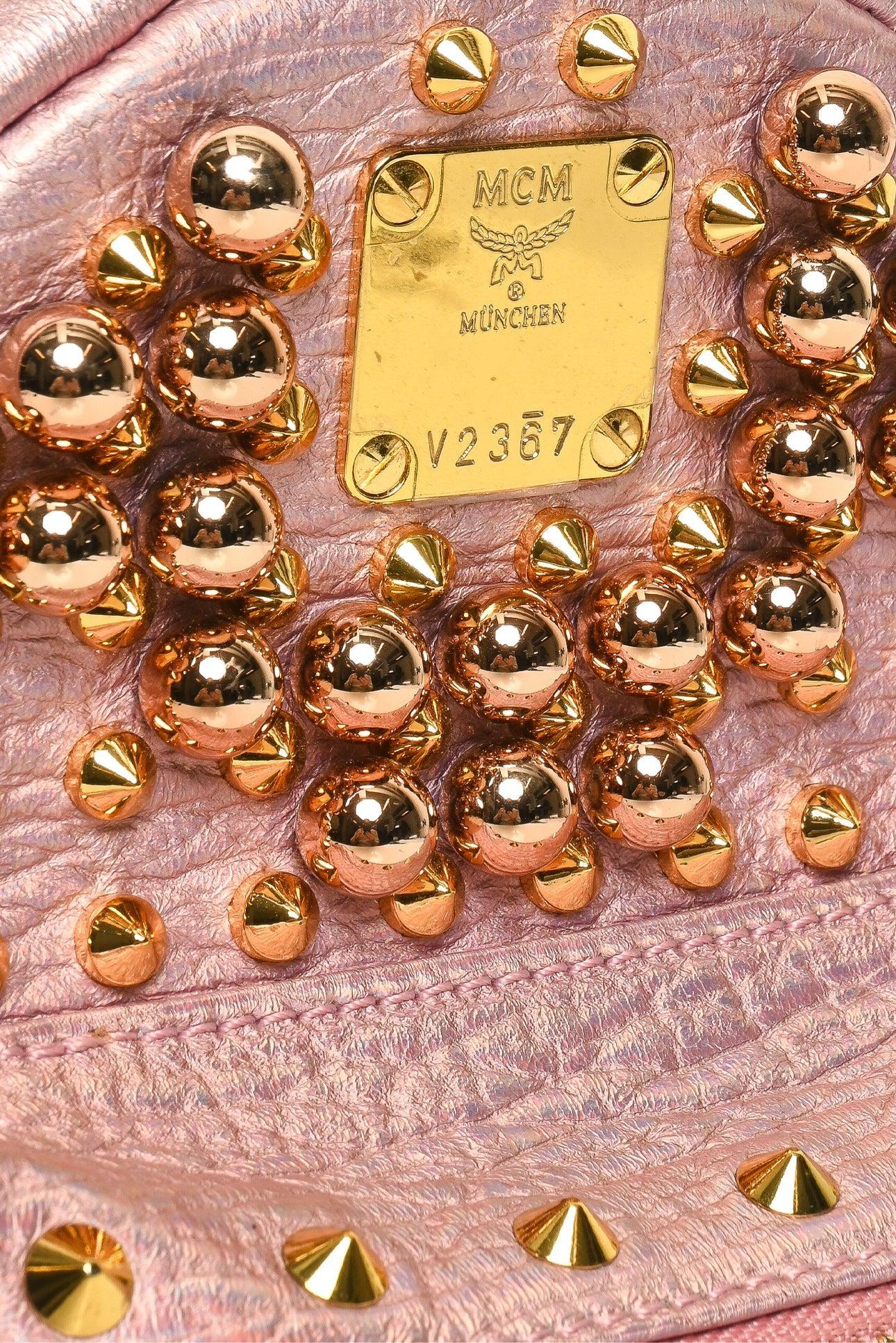 MCM Stark Bebe Boo Studded X-Mini Backpack - Image 6
