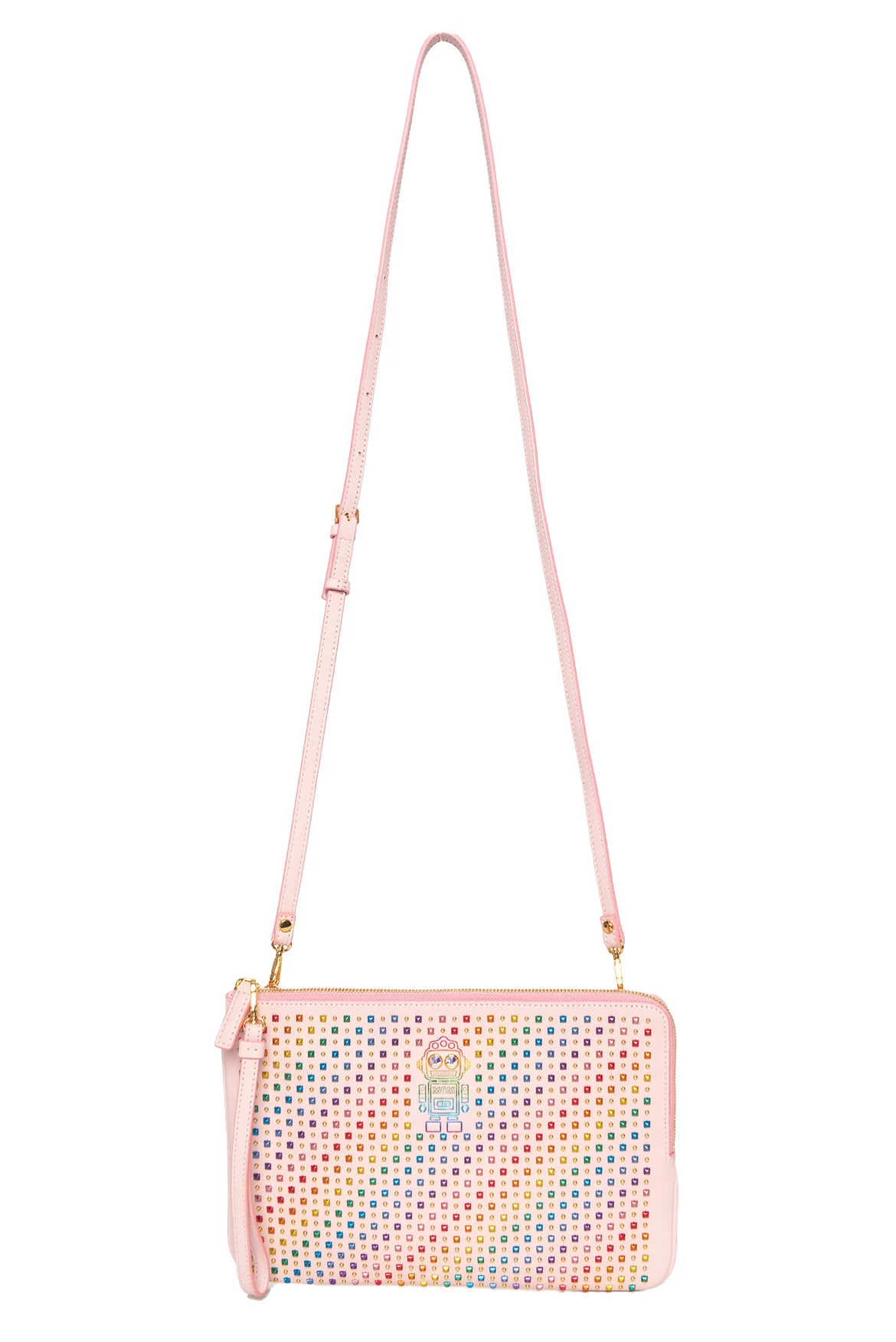 MCM Swarovski Crystal Lotus Crossbody - Image 6