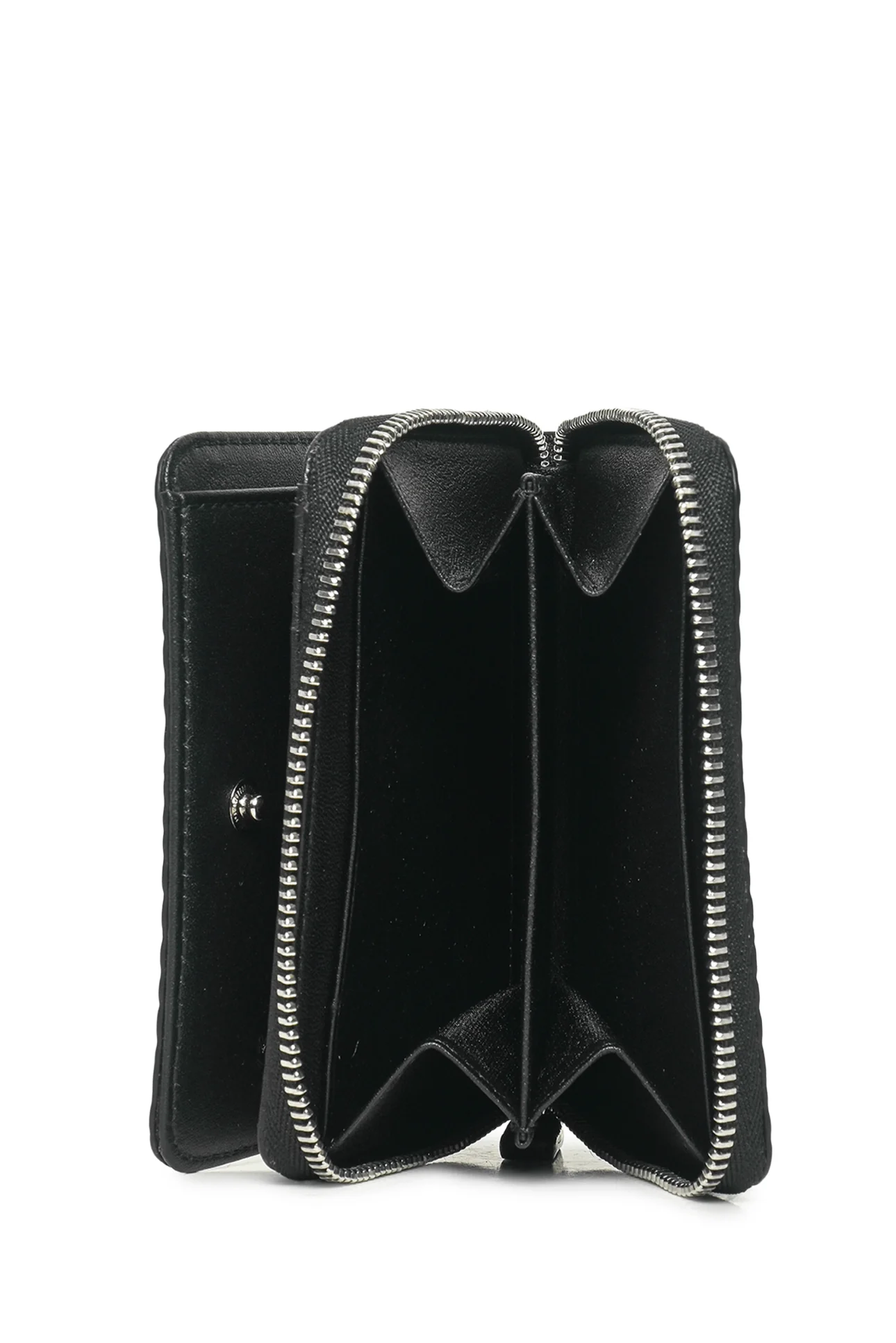MCM Visetos Coated Canvas & Nappa Leather Compact Wallet - Image 6