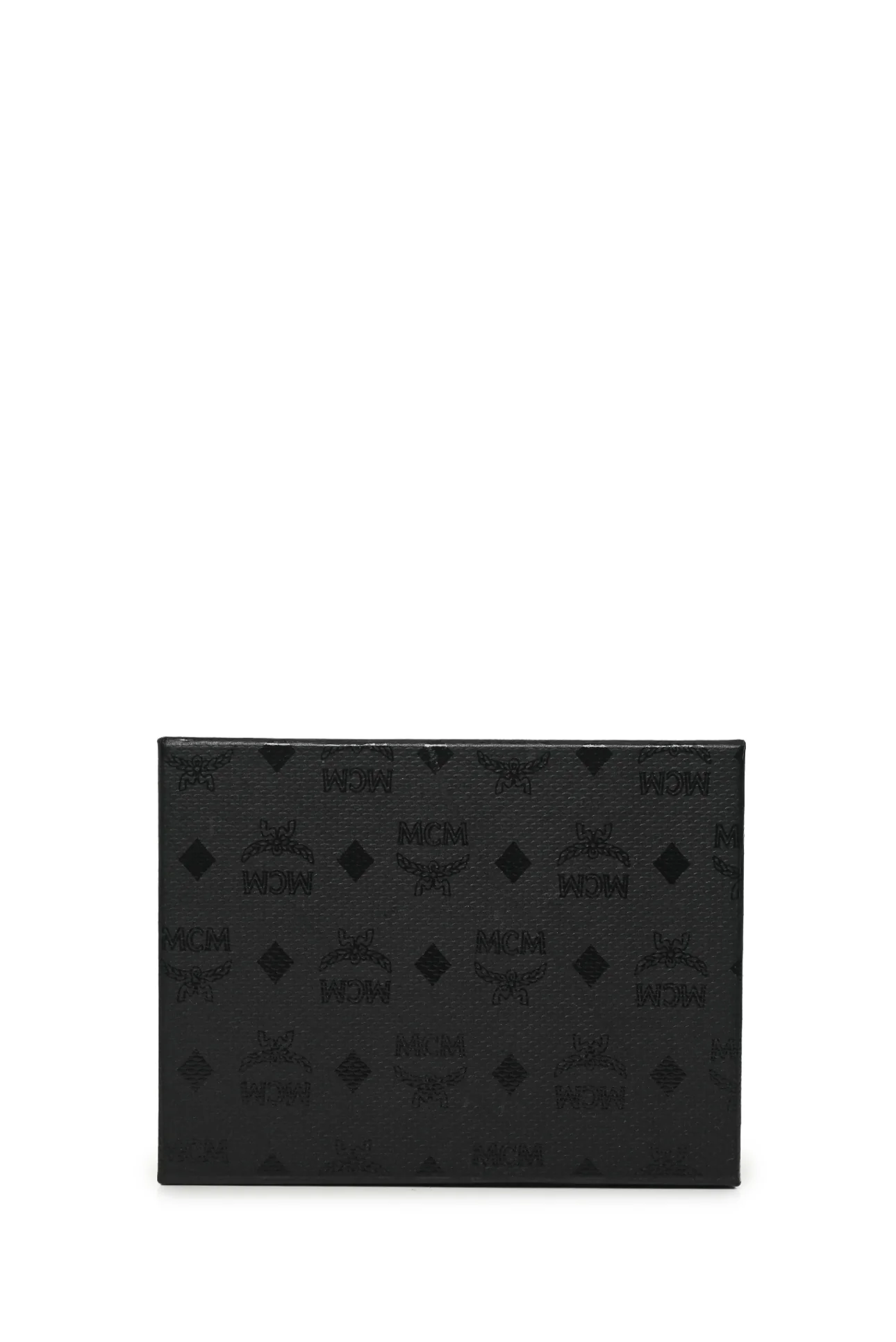MCM Visetos Coated Canvas & Nappa Leather Compact Wallet - Image 7