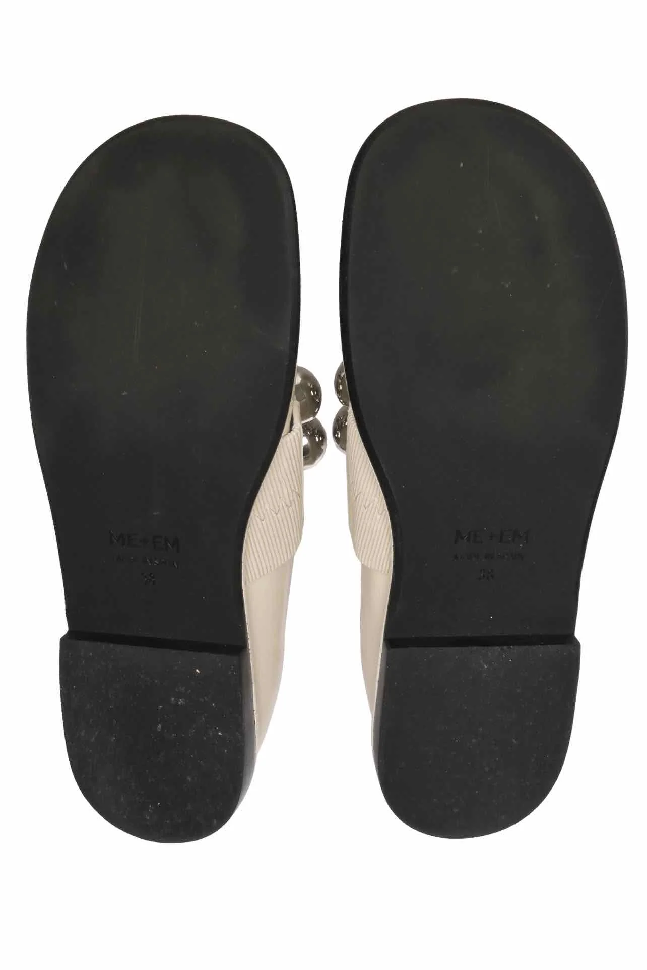 ME+EM Size 38 Oversized Stud Ballerina Flats - Image 7