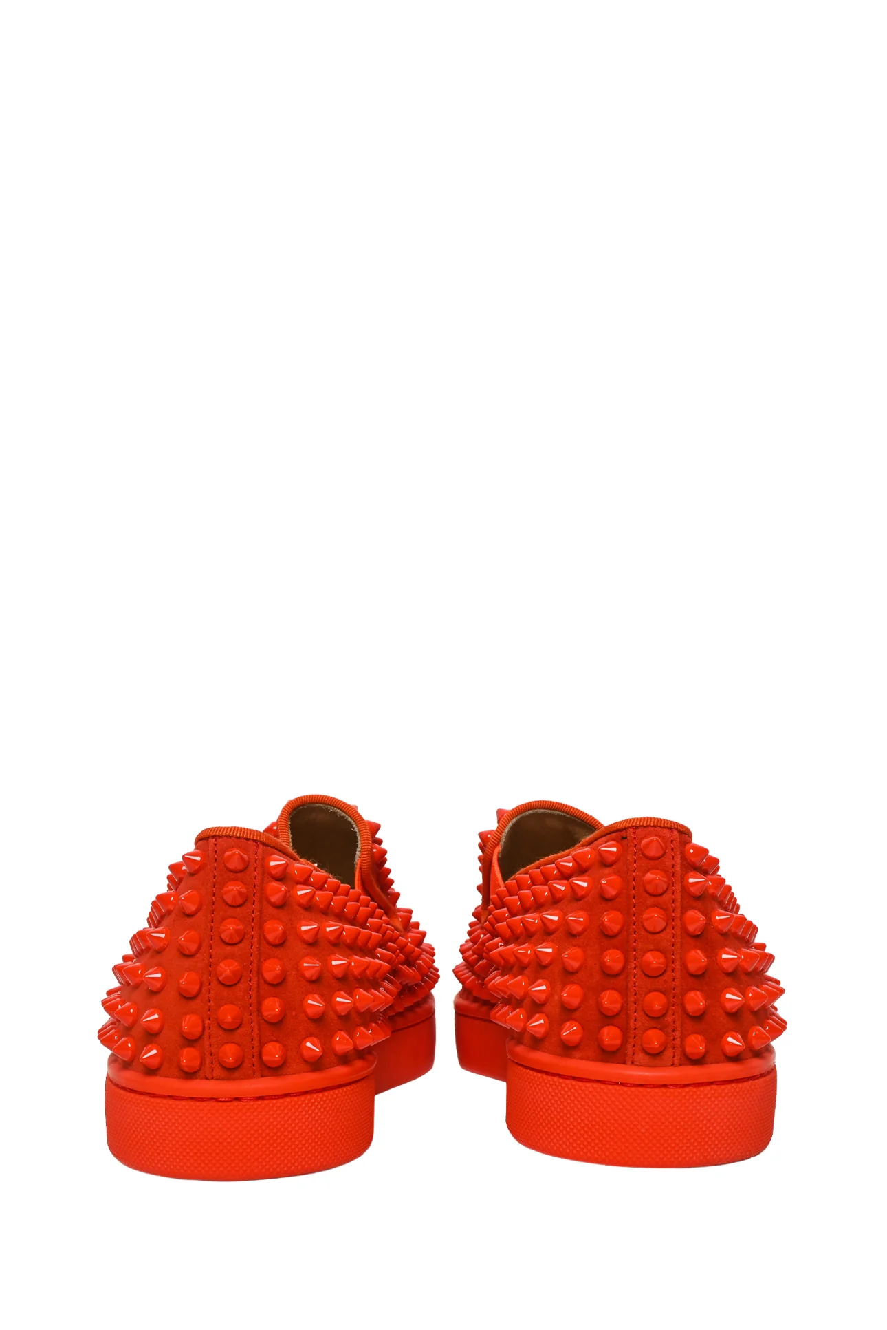 Mens Shoe Size 40.5 Christian Louboutin Men's Roller Boat Spikes Sneakers - Image 4