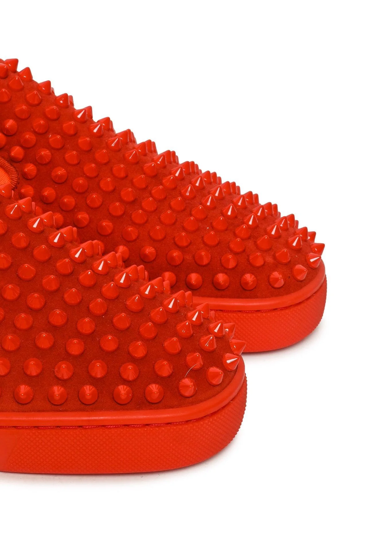 Mens Shoe Size 40.5 Christian Louboutin Men's Roller Boat Spikes Sneakers - Image 5