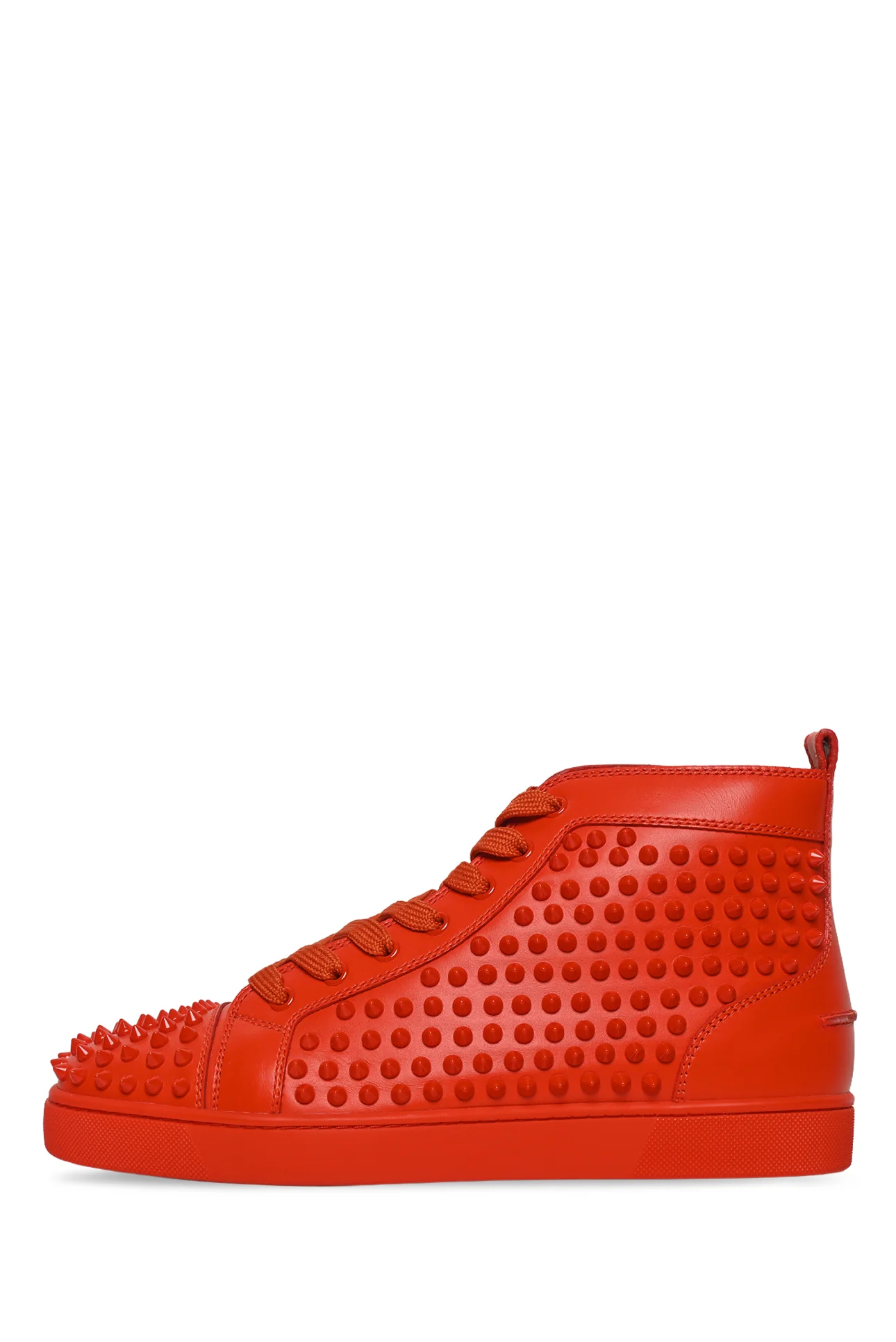 Mens Shoe Size 41.5 Christian Louboutin Men's Louis Spikes Sneakers - Image 3