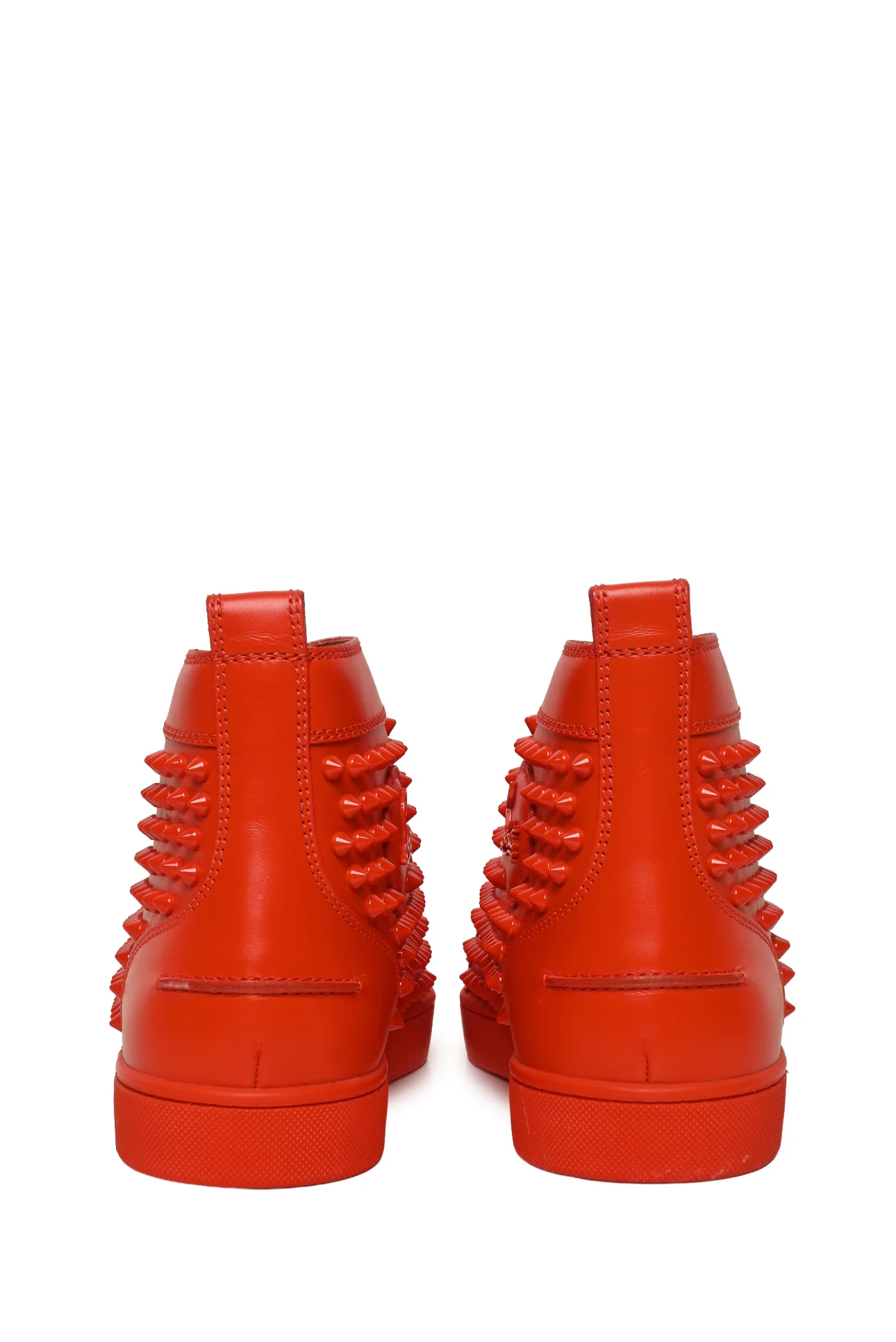 Mens Shoe Size 41.5 Christian Louboutin Men's Louis Spikes Sneakers - Image 4