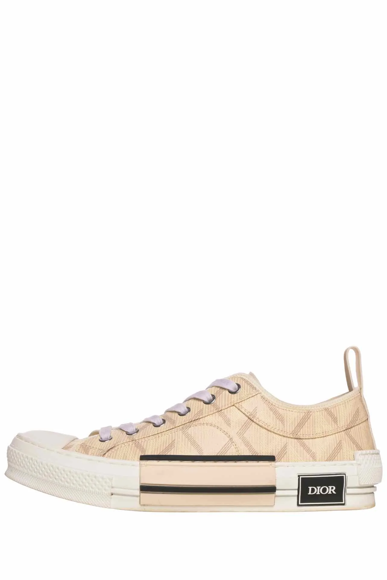 Mens Shoe Size 41 Christian Dior Men's B23 Low Top CD Diamond Canvas Sneakers - Image 3