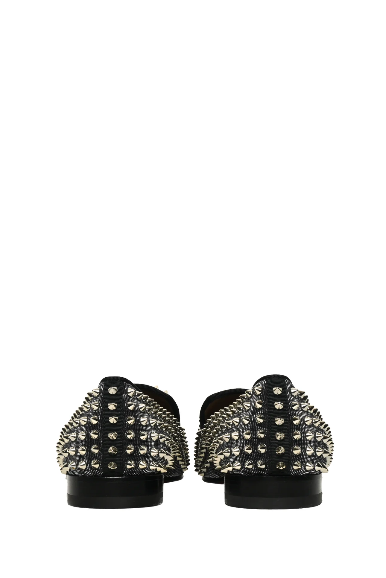 Mens Shoe Size 41 Christian Louboutin Men's Dandelion Spikes Loafers - Image 4