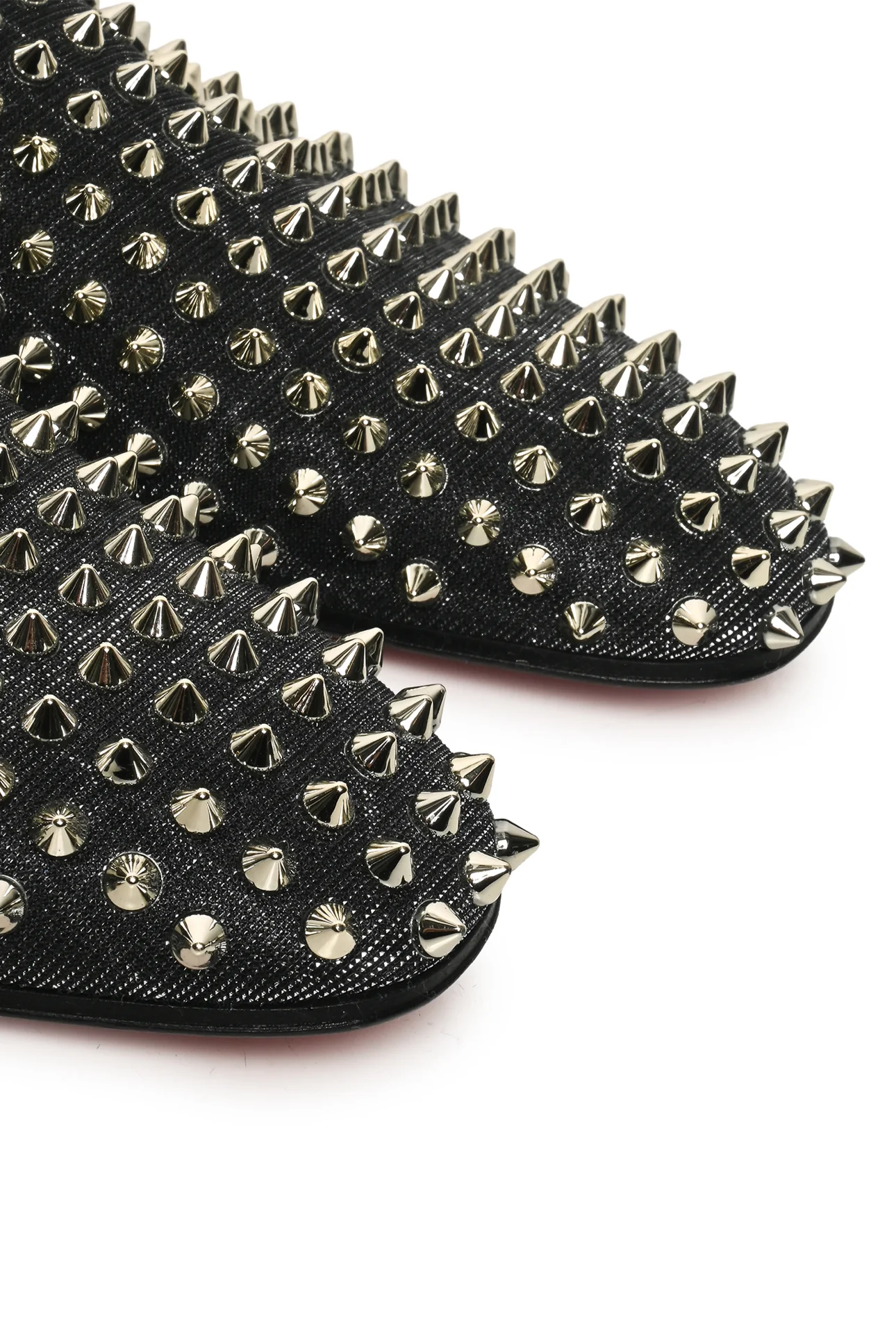 Mens Shoe Size 41 Christian Louboutin Men's Dandelion Spikes Loafers - Image 5