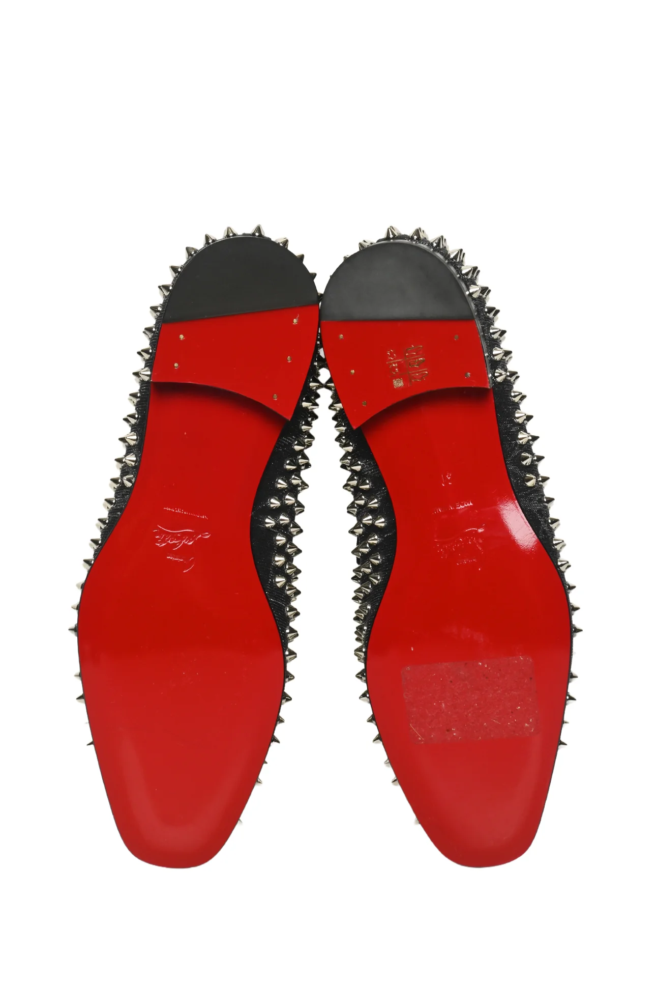 Mens Shoe Size 41 Christian Louboutin Men's Dandelion Spikes Loafers - Image 7