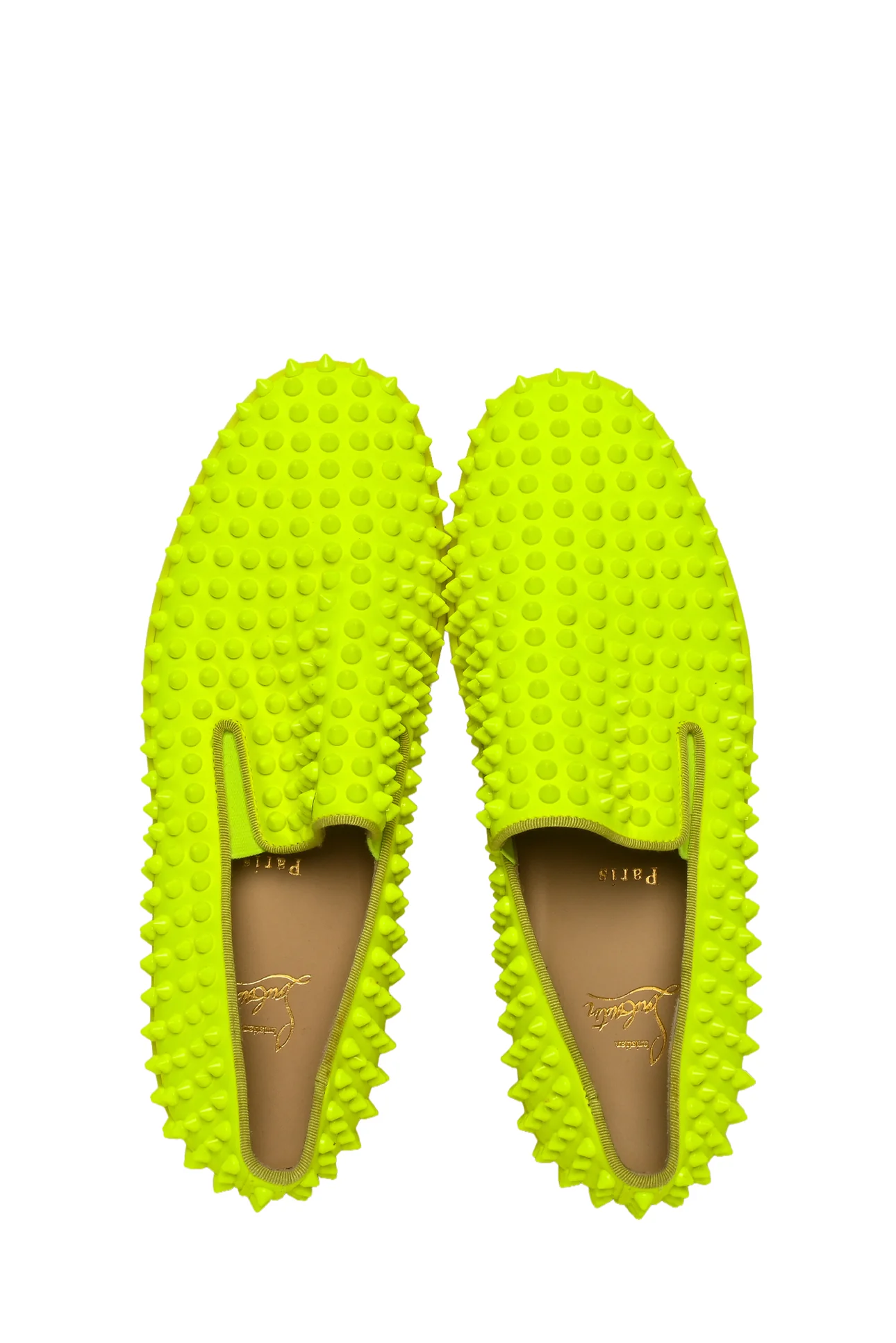 Mens Shoe Size 41 Christian Louboutin Men's Roller Boat Spikes Sneakers - Image 6