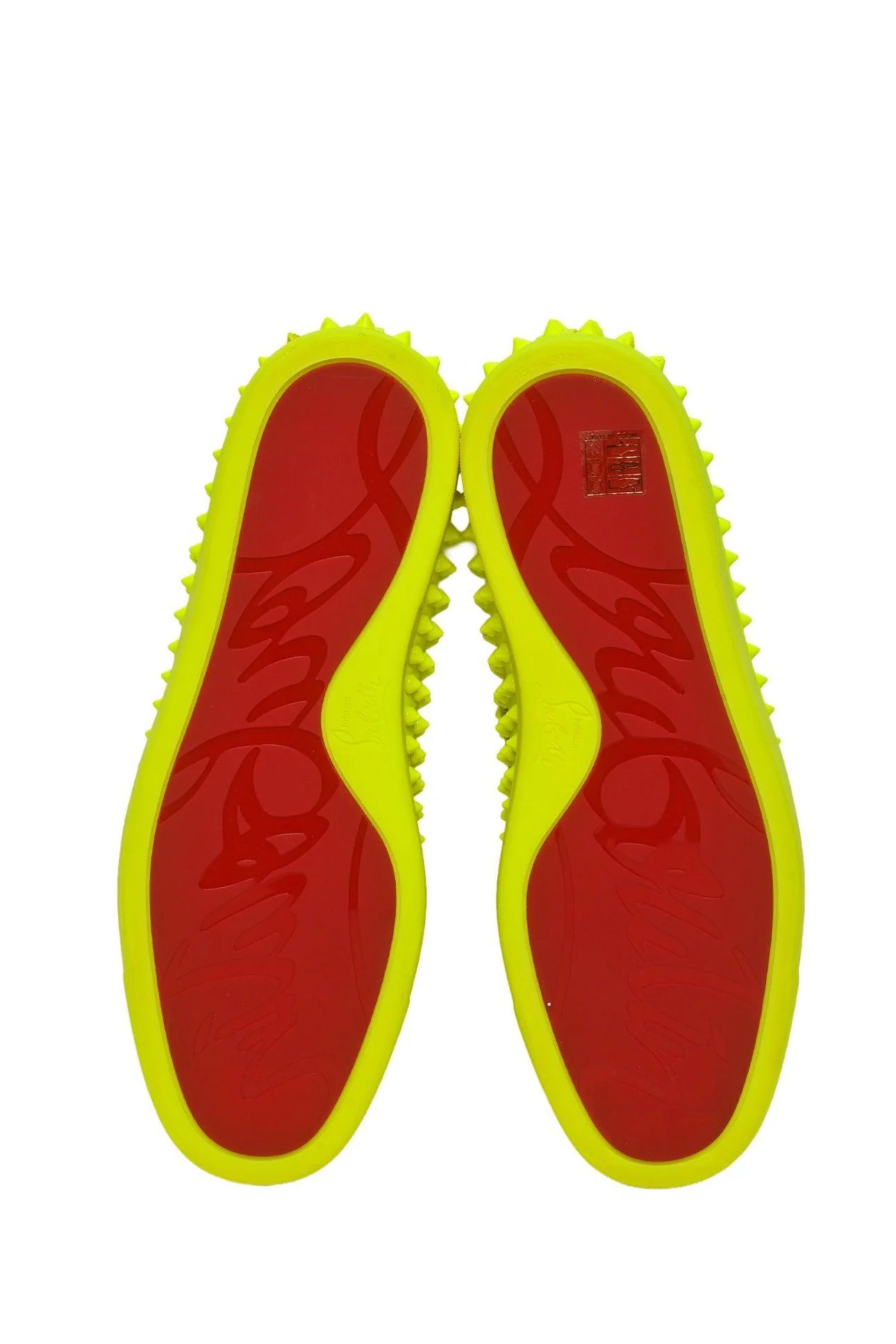 Mens Shoe Size 41 Christian Louboutin Men's Roller Boat Spikes Sneakers - Image 7
