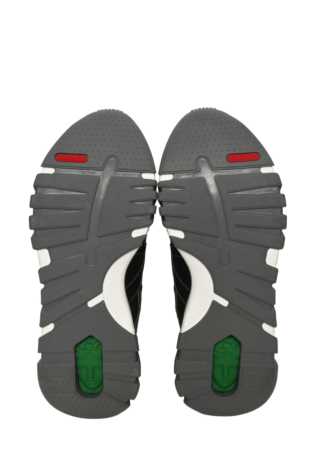 Mens Shoe Size 44 Versace Men's Squalo Medusa Graphic Leather Chunky Sneakers - Image 7