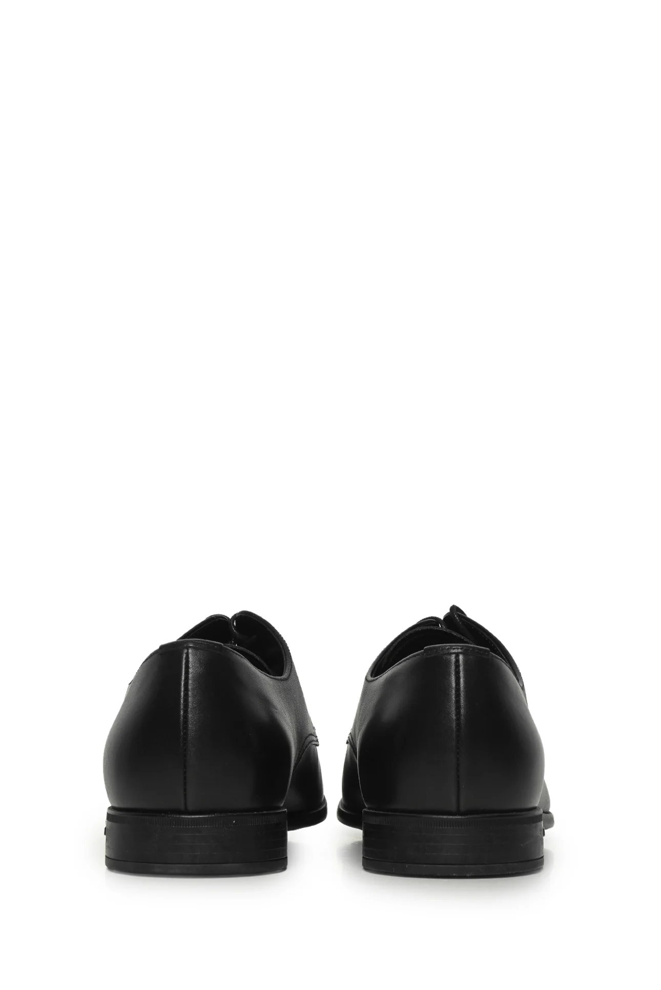 Mens Shoe Size 7.5 Prada Men's Calf Leather Lace-Up Oxford Shoes - Image 4