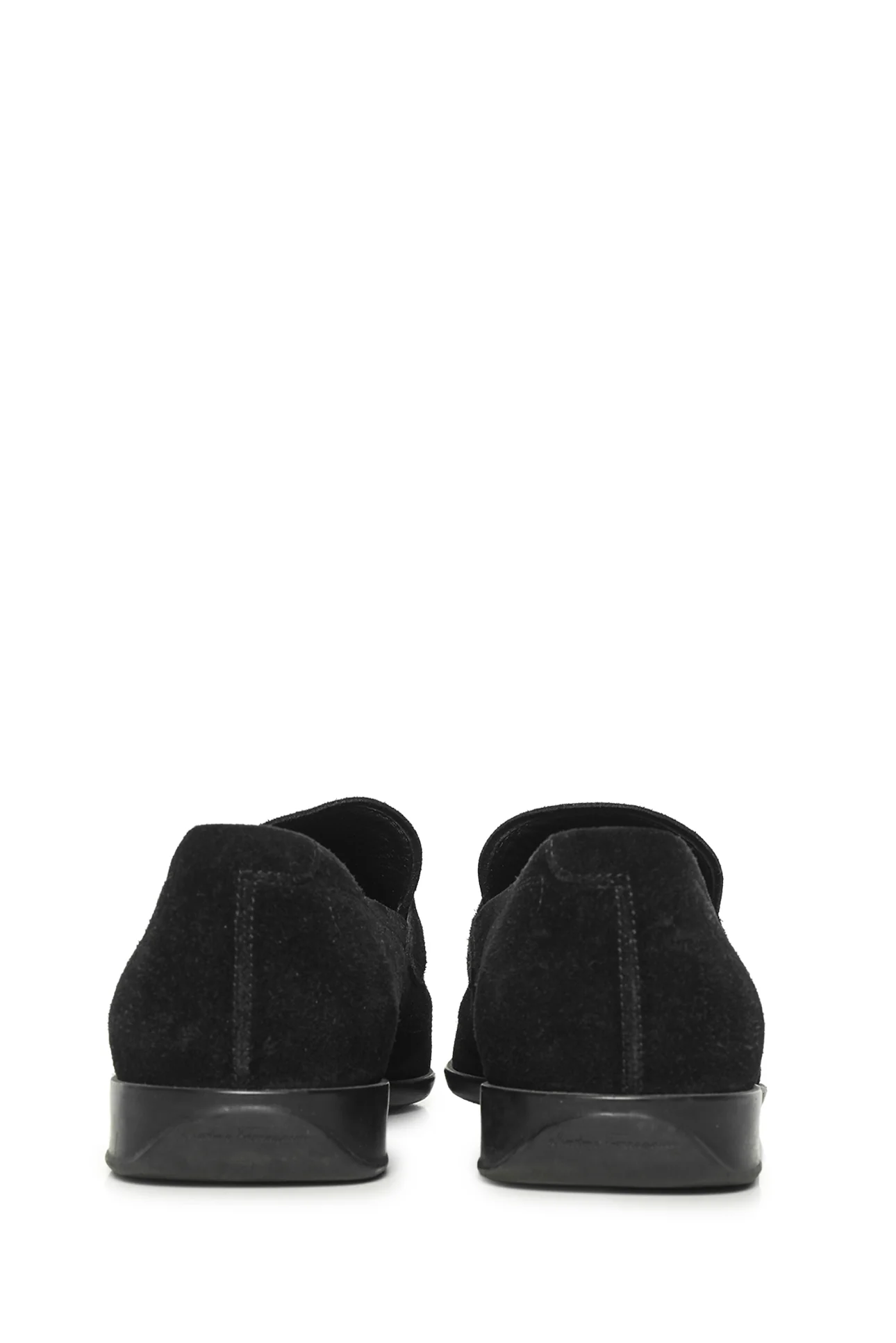 Mens Shoe Size 7.5 Salvatore Ferragamo Men's Suede Loafers - Image 4