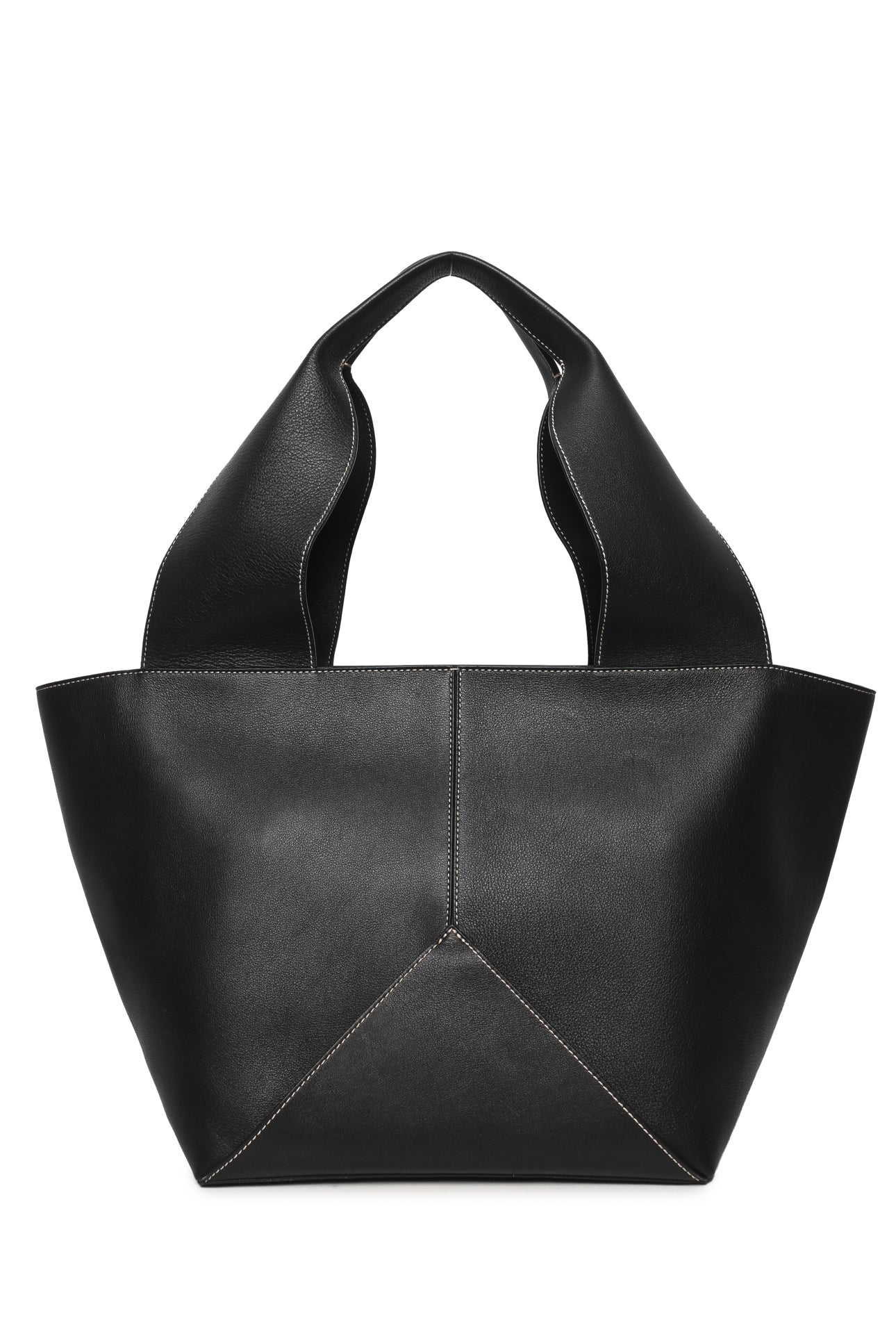 Metier Calf Leather Market Weekend Tote - Image 3