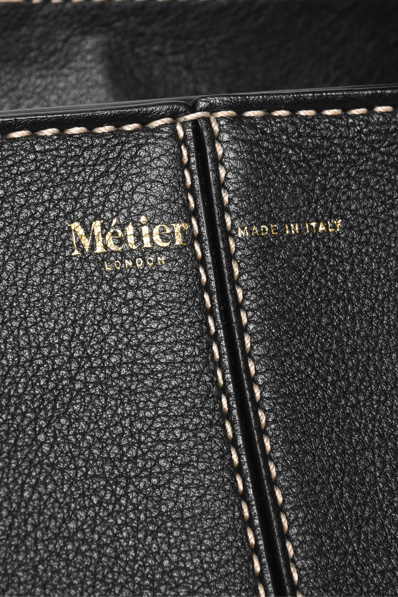 Metier Calf Leather Market Weekend Tote - Image 5