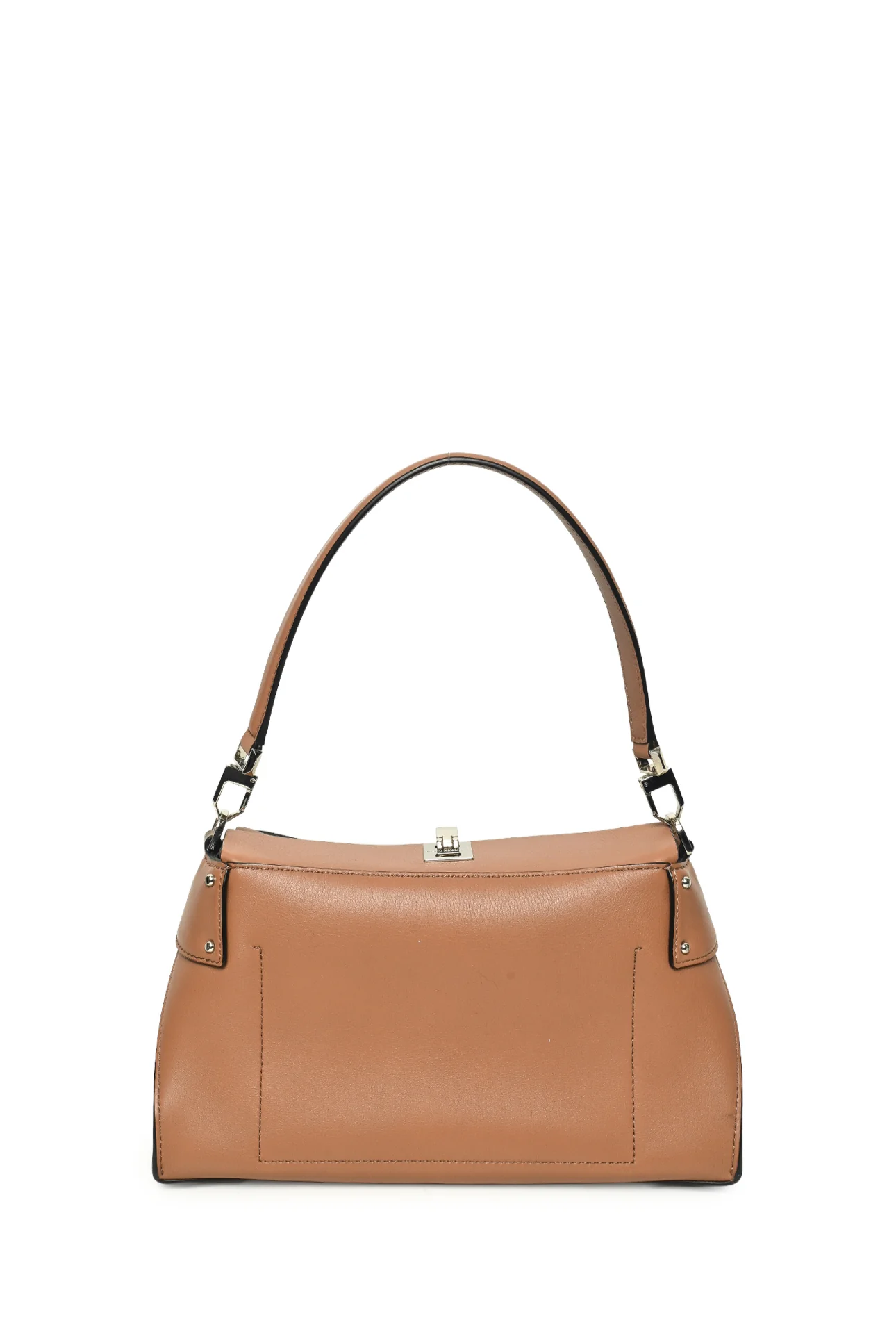 Michael Kors Collection Medium Miranda Top Lock Shoulder Bag - Image 3
