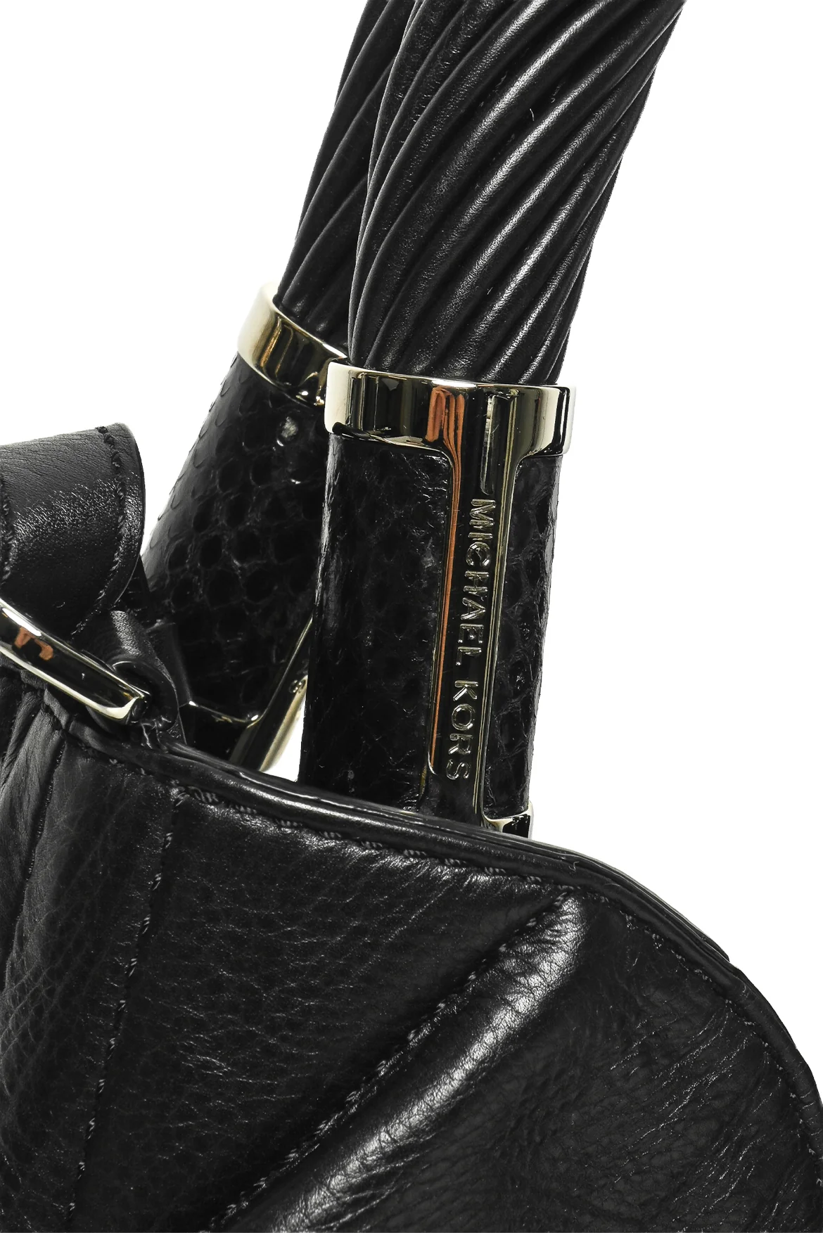 Michael Kors Collection Side Zip Tote - Image 7