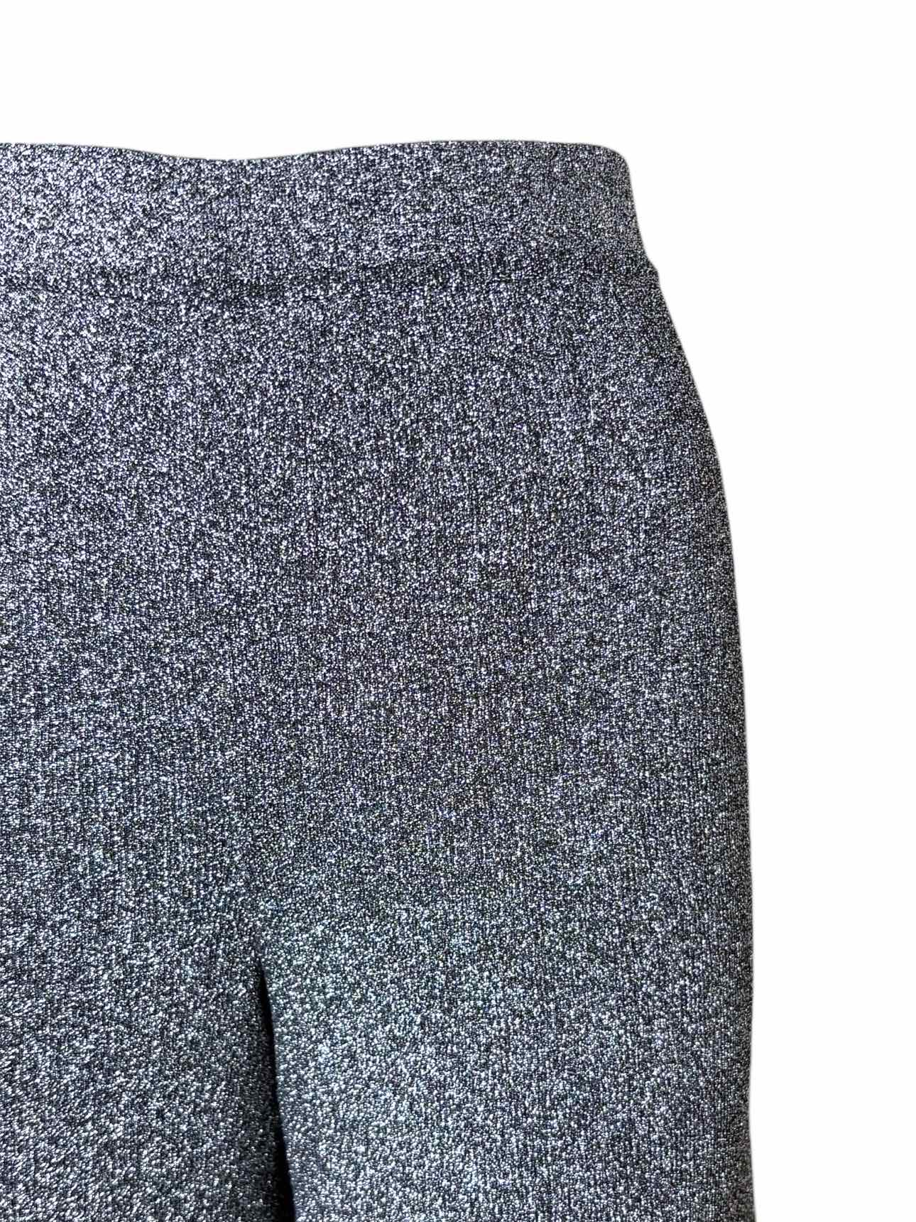 Missoni Size 48 Silver Metallic Pants - Image 3