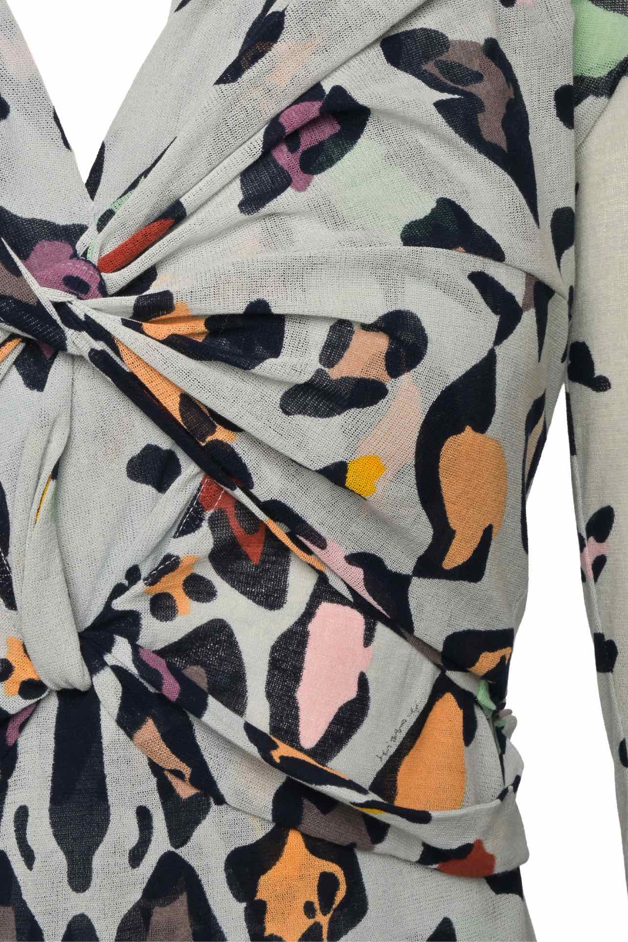Missoni Size S Dress  & Shawl Leopard Print Set - Image 4